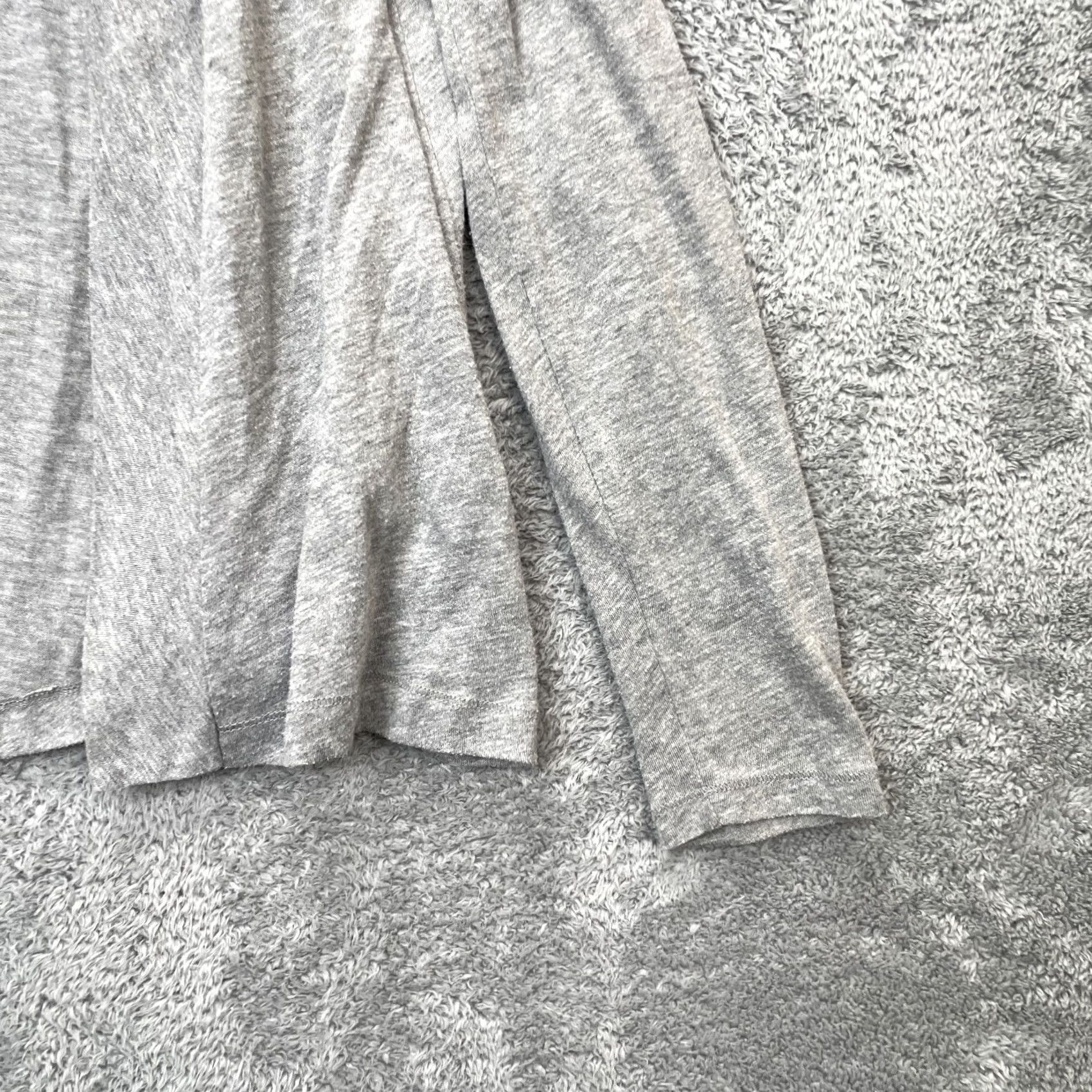 J.Crew J. Crew Sweater Cardigan Womens Medium Gray Heather Knit Cotton Open Front Regular L/S Pullover Vintage? Size M / US 6-8 / IT 42-44 - 5 Thumbnail