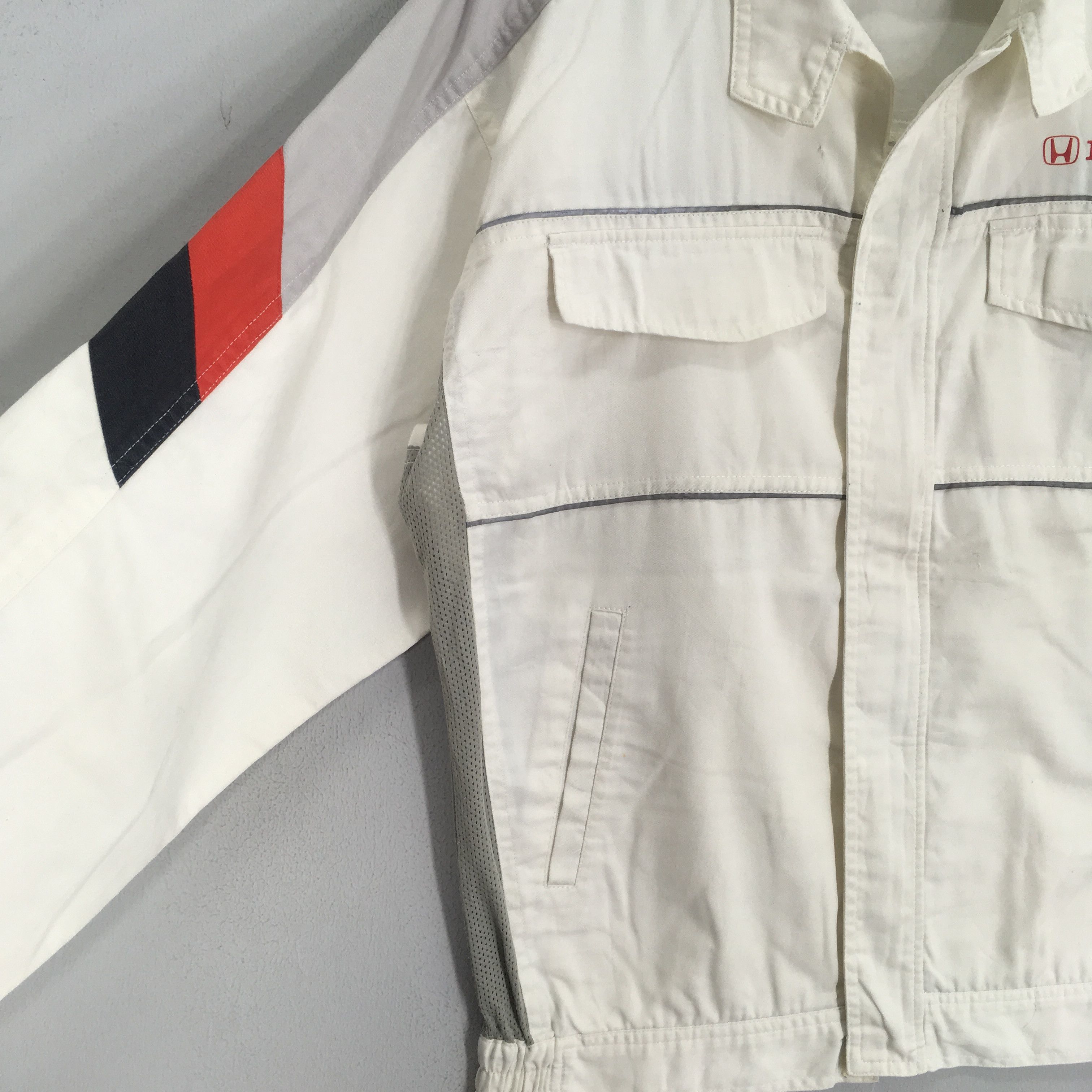 Honda Vintage 90's Honda Uniform Factory Japan JDM Racing Team Size US L / EU 52-54 / 3 - 6 Thumbnail