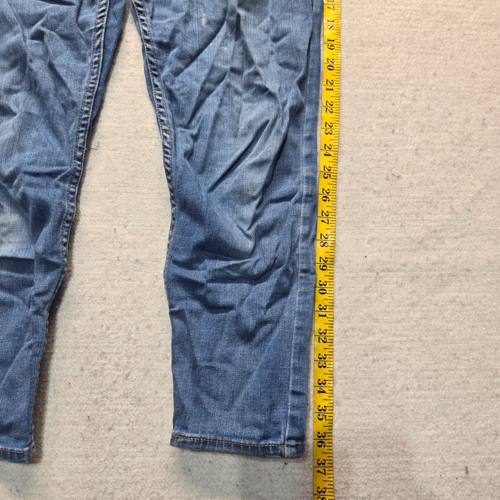 Levi's Levi's Jeans 731 Orange Tag Blue Denim High Rise Skinny Stretch Women's 31 Pants Jeans 90s Vintage No Size 24" / US 00 / IT 34 - 7 Thumbnail
