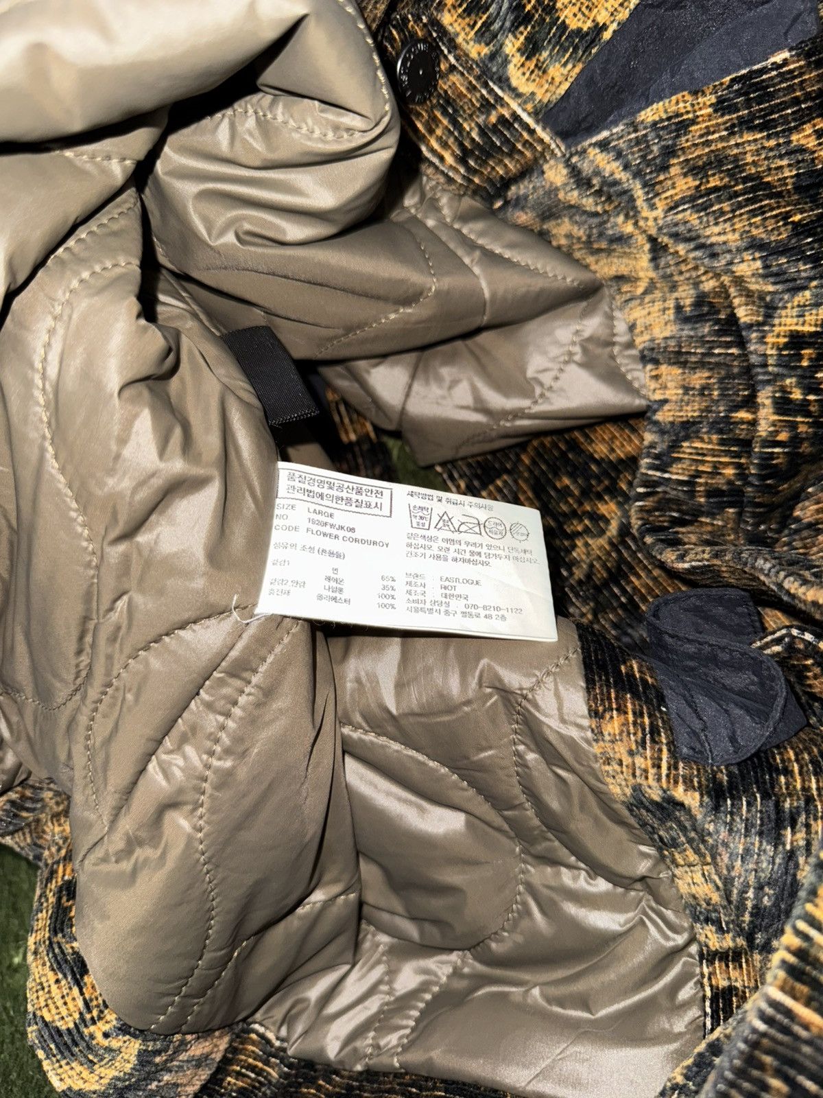 EASTLOGUE [L] EASTLOGUE FERNDALE Quilted Floral Thinsulate Jacket Size US L / EU 52-54 / 3 - 12 Thumbnail
