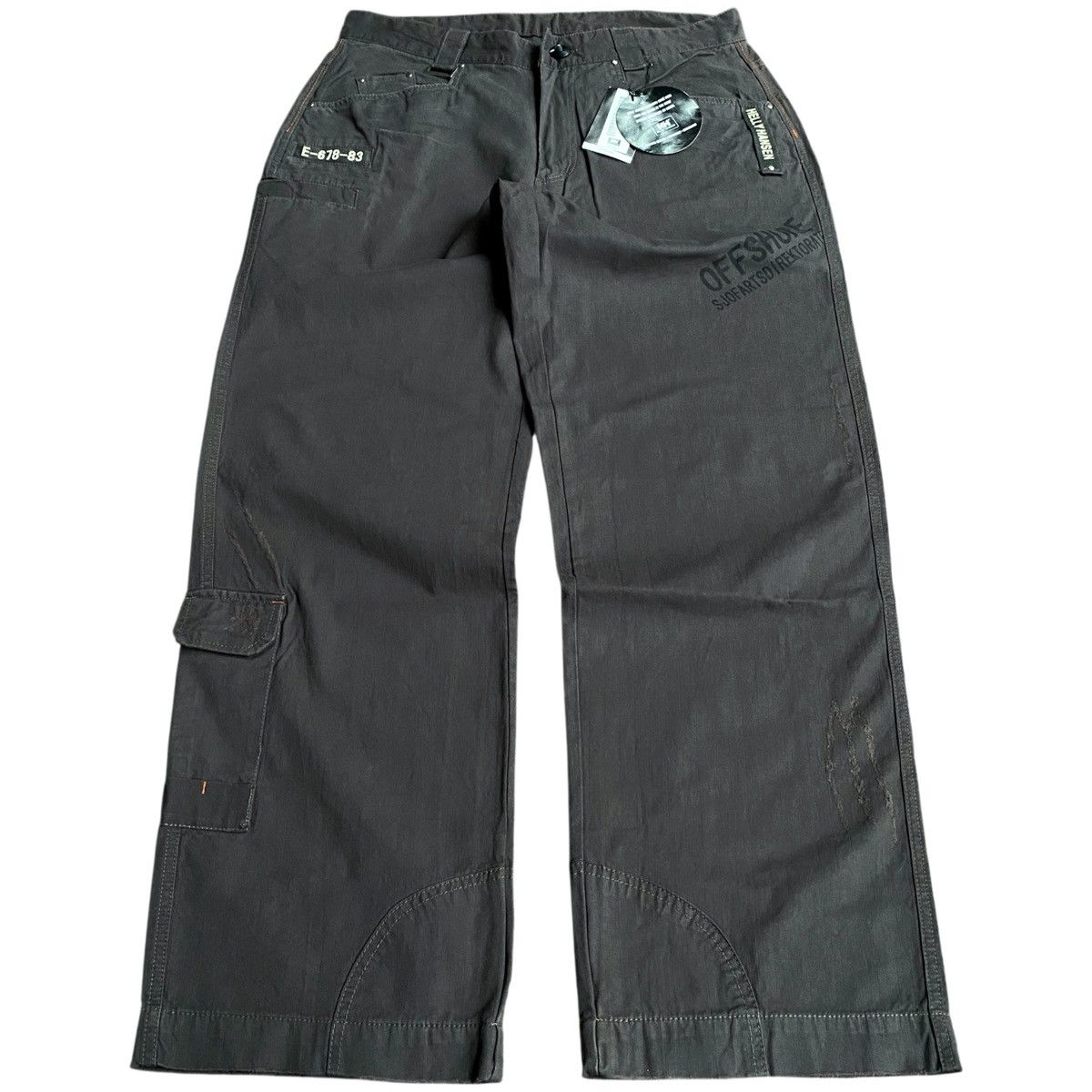 Goretex × Helly Hansen Rare Vintage Y2K Helly Hansen Wide Baggy Cargo Pants Size US 32 / EU 48 - 1 Thumbnail
