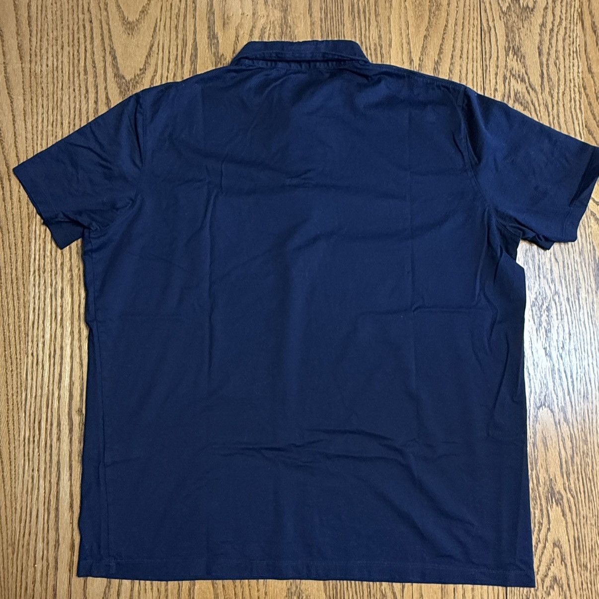Prada Prada International Polo Shirt Navy Blue Size US XL / EU 56 / 4 - 2 Thumbnail