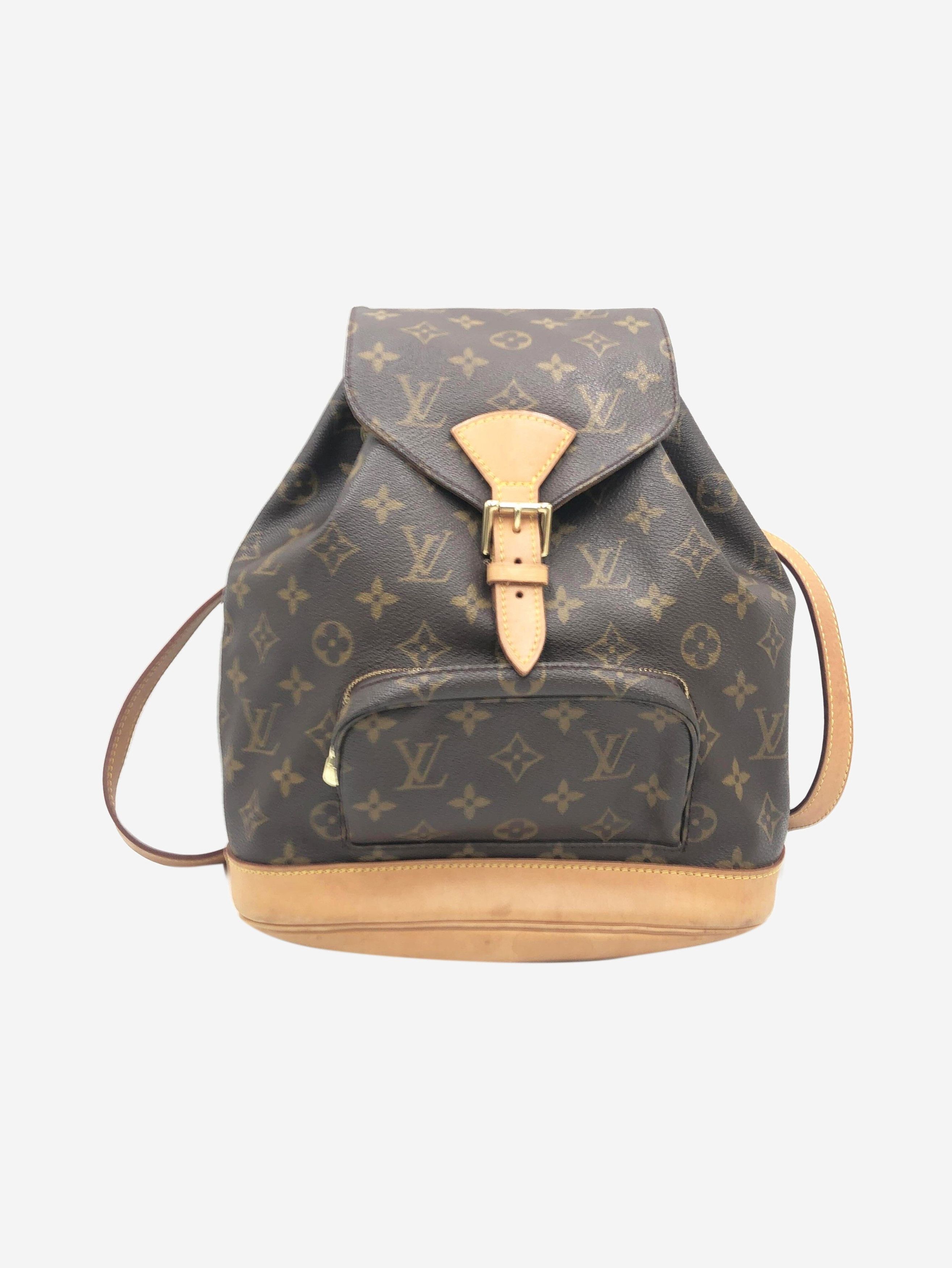 Louis Vuitton Brown 2000 Montsouris vintage backpack Size ONE SIZE - 1 Thumbnail