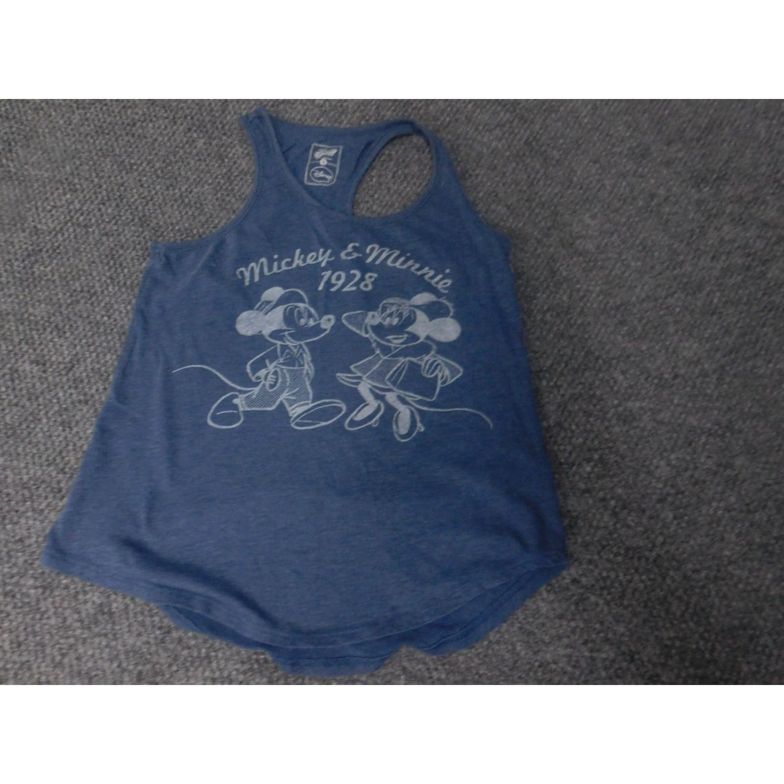 Old Navy Old Navy Womens Shirt XS Blue Crew Neck Sleeveless Pullover Cotton Minnie Mouse Disney Blouse Size XS / US 0-2 / IT 36-38 - 2 Thumbnail