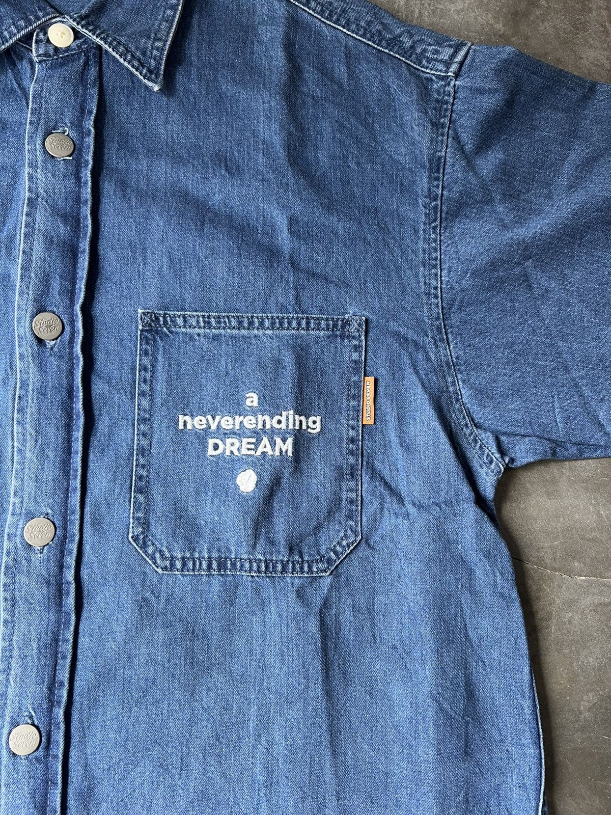 Uniqlo Vintage Studio Seven x GU Denim Jeans Shirt Button Ups Size US XL / EU 56 / 4 - 7 Thumbnail