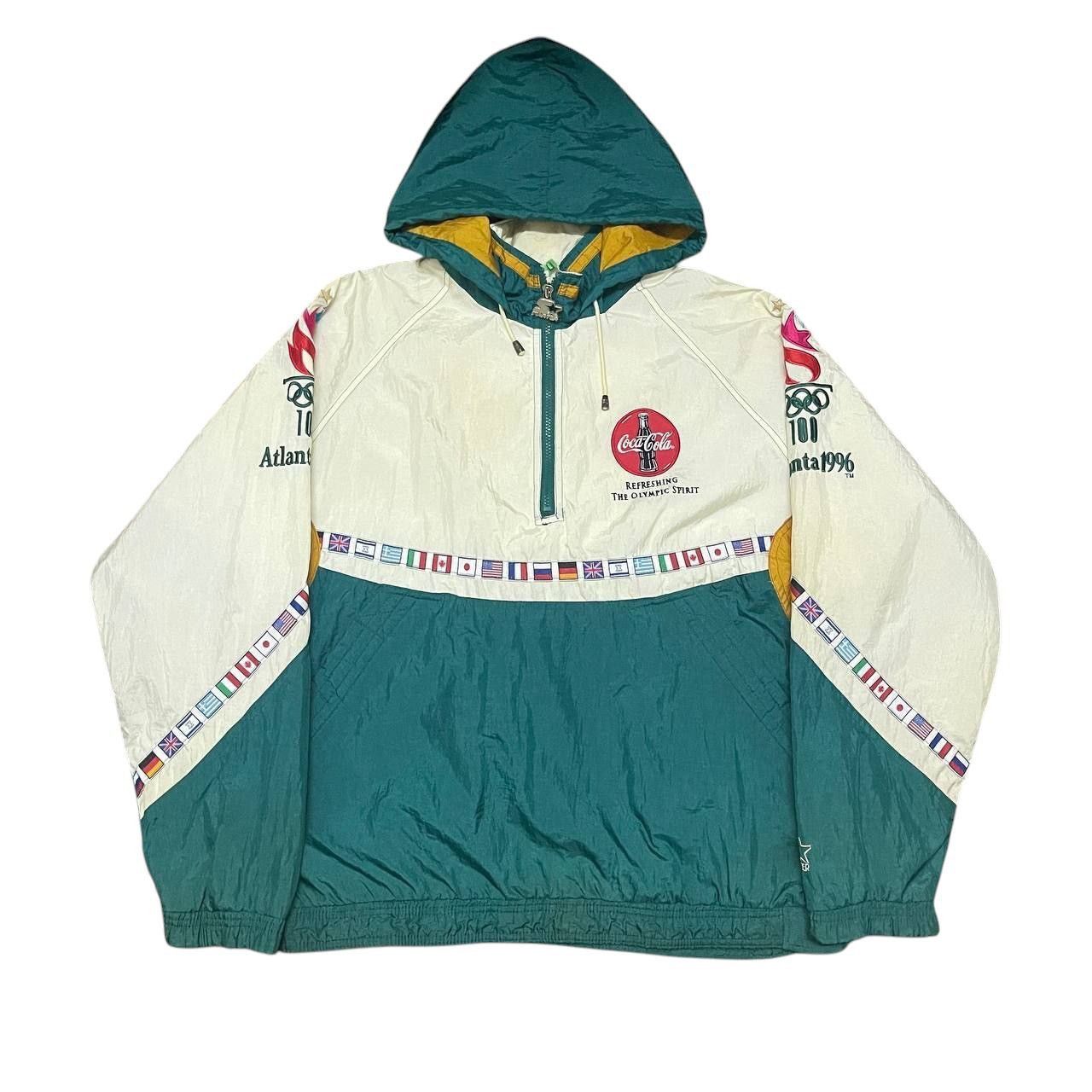 Starter Vintage 1996 Starter x Olympic Atlanta Quater Zipper Size US L / EU 52-54 / 3 - 1 Thumbnail