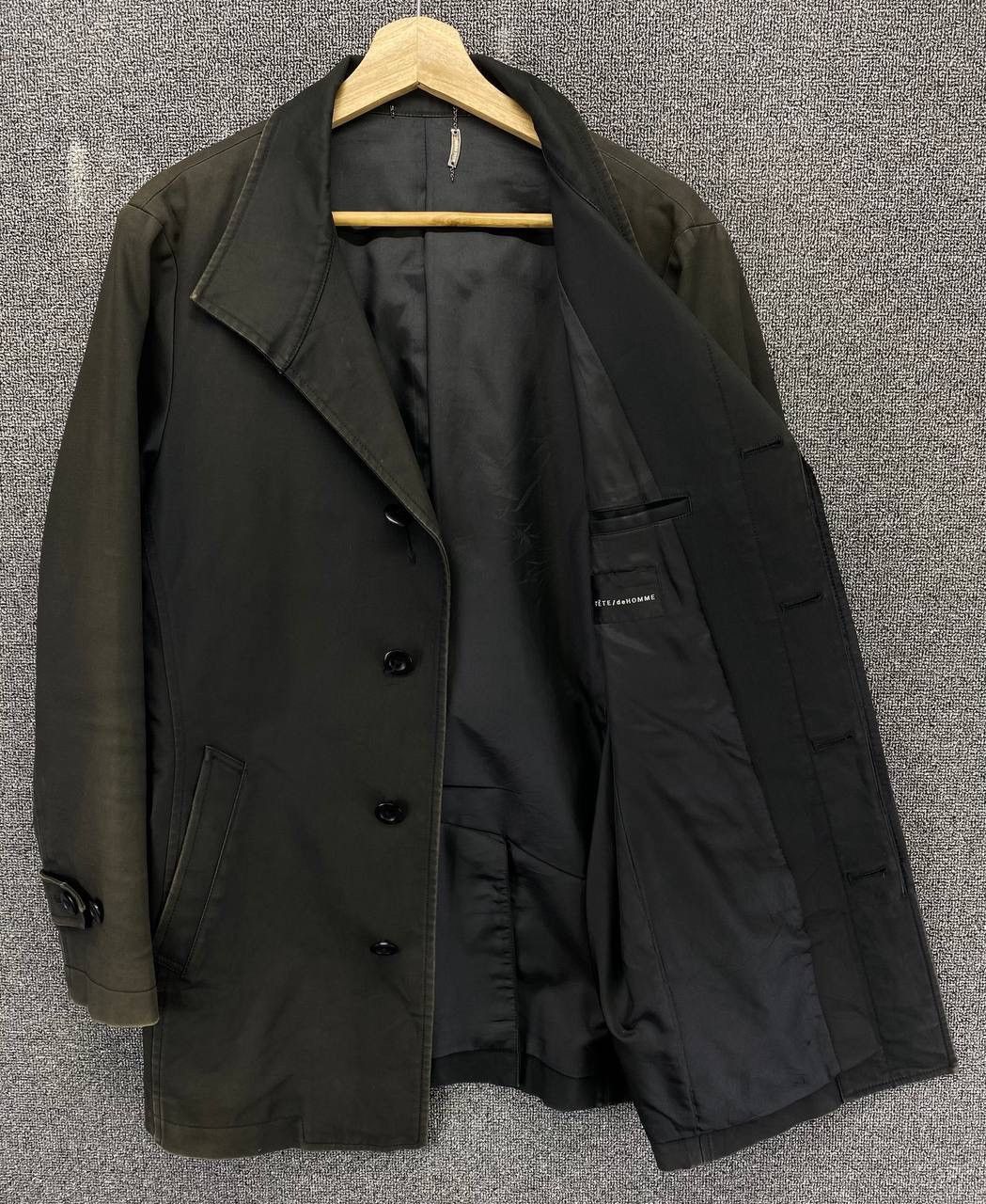 Issey Miyake Vintage Issey Miyake Tete Homme Long Jacket Size M / US 6-8 / IT 42-44 - 8 Thumbnail