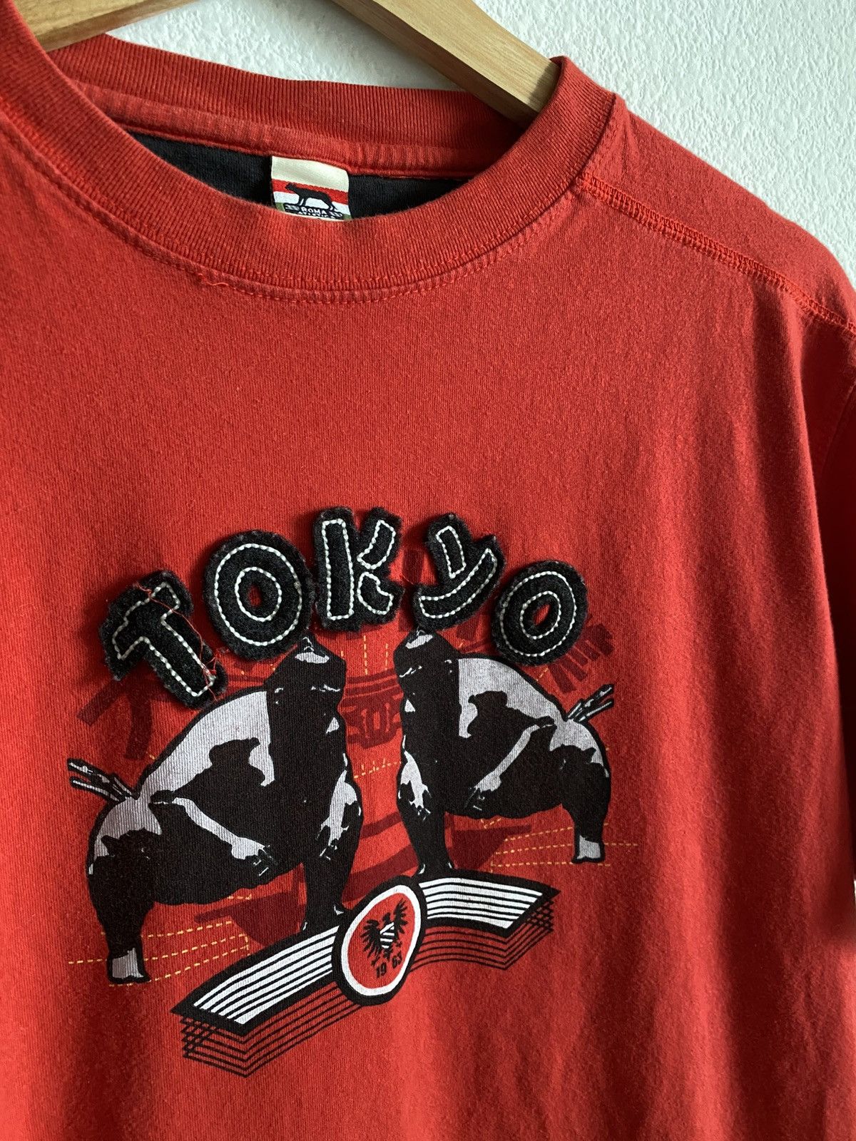 Vintage Y2K Tokyo Japan Sumo Tee Size US S / EU 44-46 / 1 - 3 Thumbnail