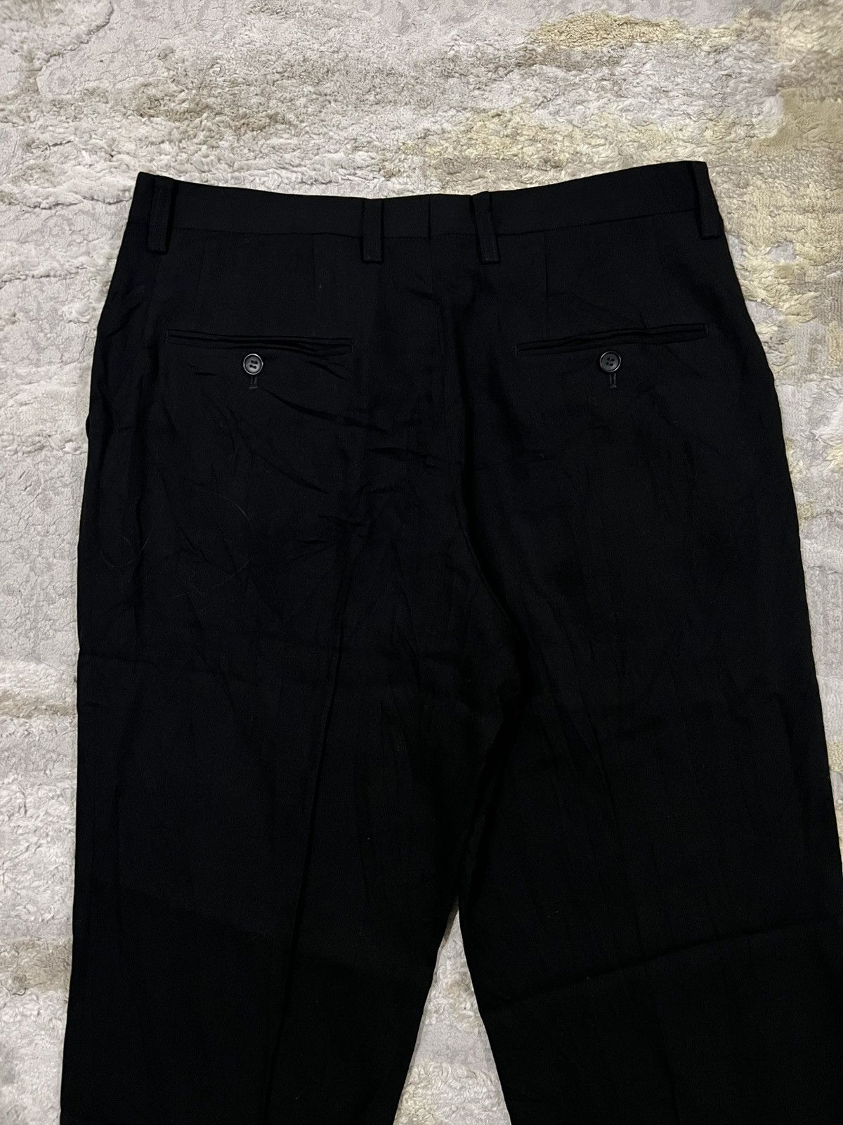 Issey Miyake NEW WITH TAG Issey Miyake Men Gabardine Apocalypse Pants Size US 34 / EU 50 - 7 Thumbnail