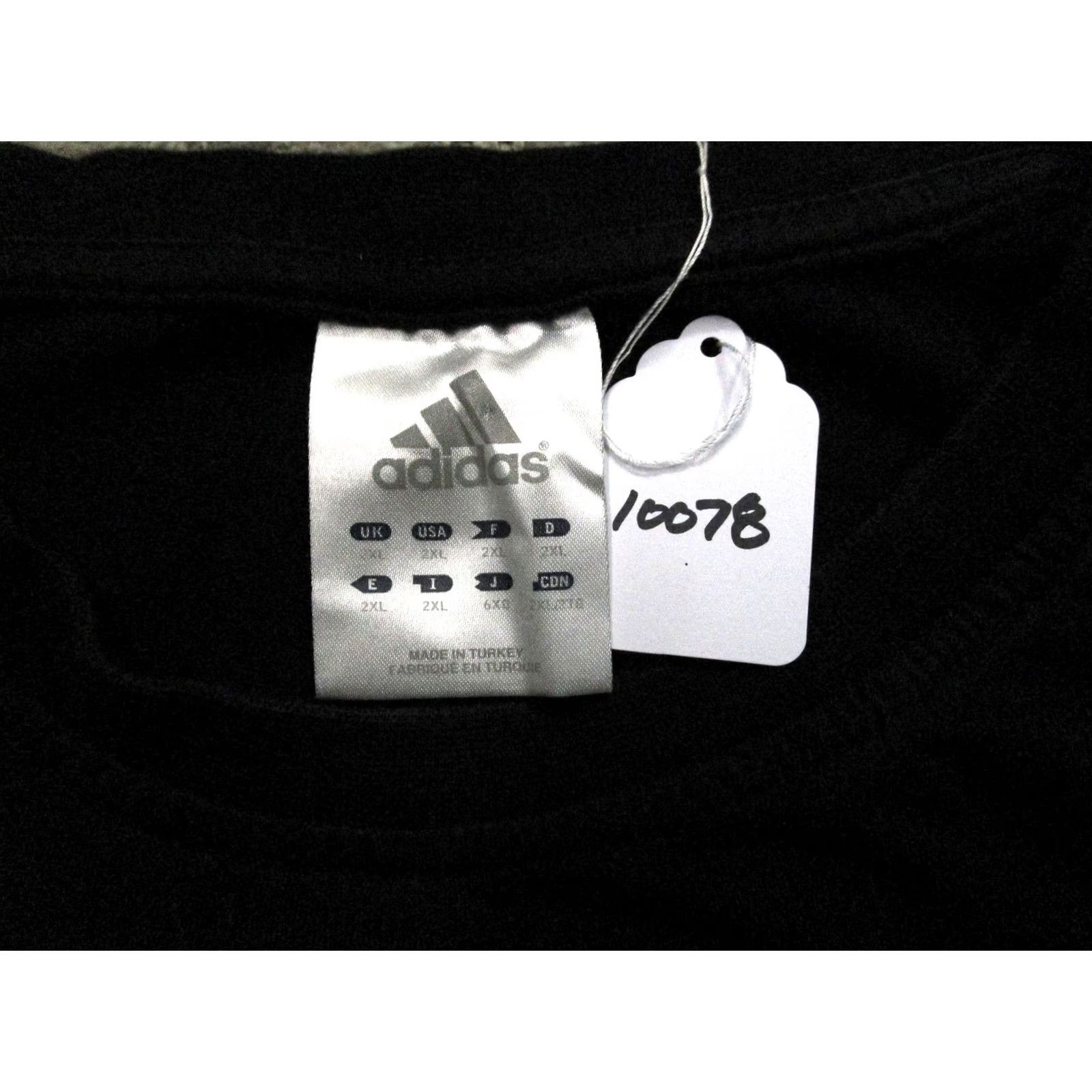Adidas Adidas Shirt Mens 2XL Black London 2012 Olympic Torch Relay UK Map Tee 2010s Size US XXL / EU 58 / 5 - 8 Thumbnail