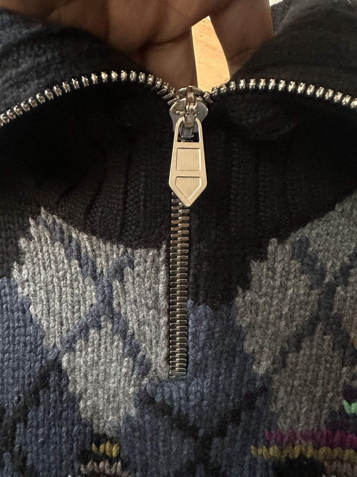 Hermes Hermes 2024 Cashmere Runway Zip up Size US M / EU 48-50 / 2 - 8 Thumbnail
