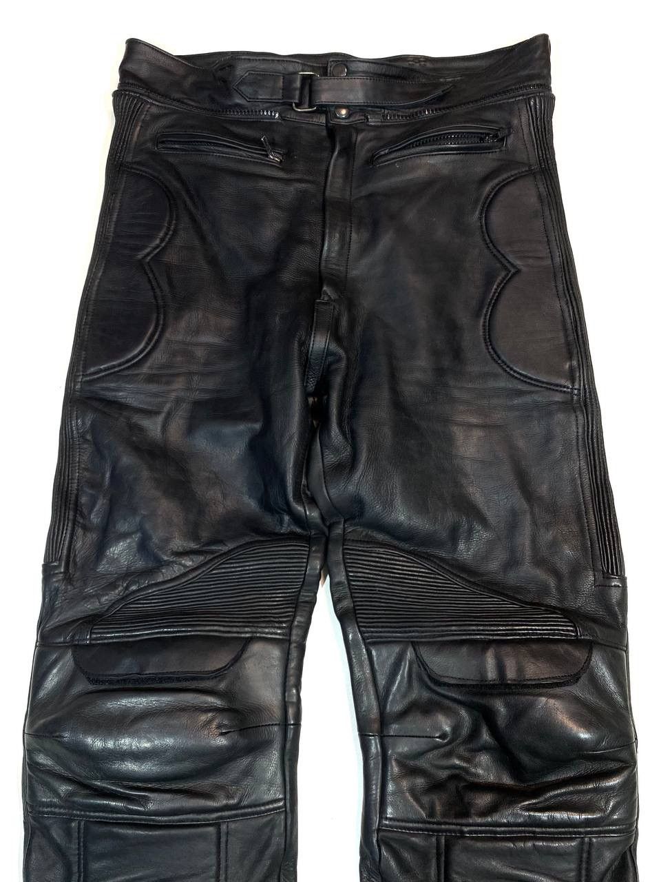 Leather Leder Vintage Rare Racing Moto Leather Pants Size US 36 / EU 52 - 2 Thumbnail