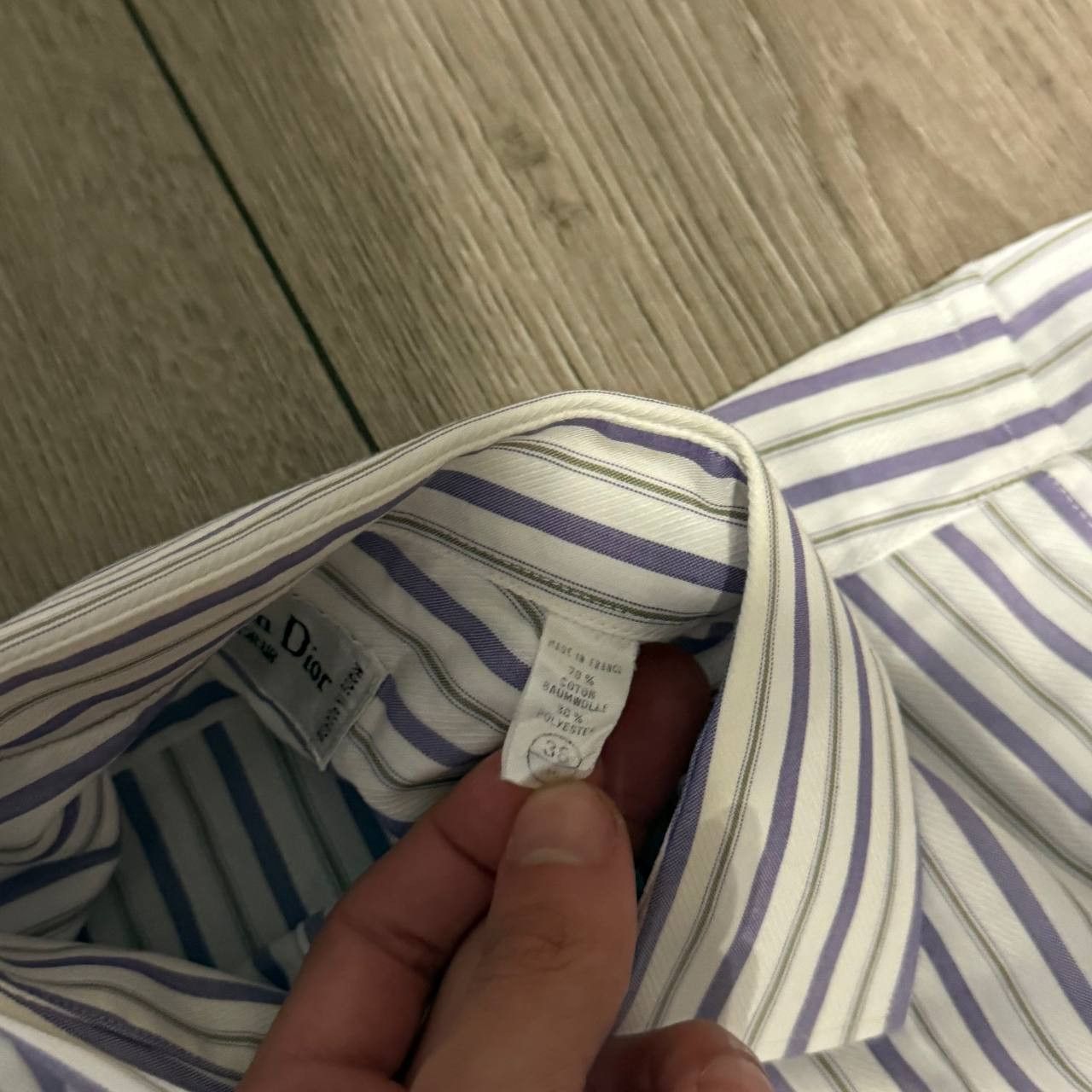 Christian Dior Monsieur christian dior monsieur button up shirt striped Size M Size US M / EU 48-50 / 2 - 6 Thumbnail