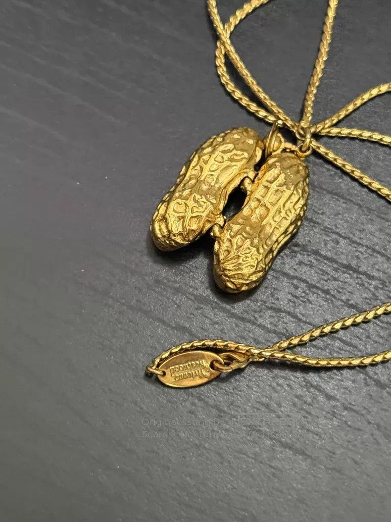 Vivienne Westwood Vivienne Westwood Golden Peanut, Openable Necklace, Sweate Size ONE SIZE - 4 Thumbnail