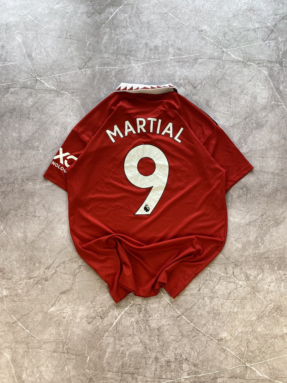 Adidas × Vintage Adidas Manchester United #11 Martial 2022 UEFA Soccer Jersey Size US M / EU 48-50 / 2 - 4 Thumbnail