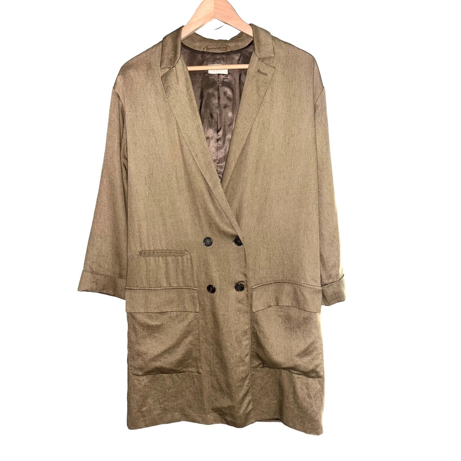 forte_forte forte_forte oversized double breasted longline linen blazer Size M / US 6-8 / IT 42-44 - 1 Thumbnail