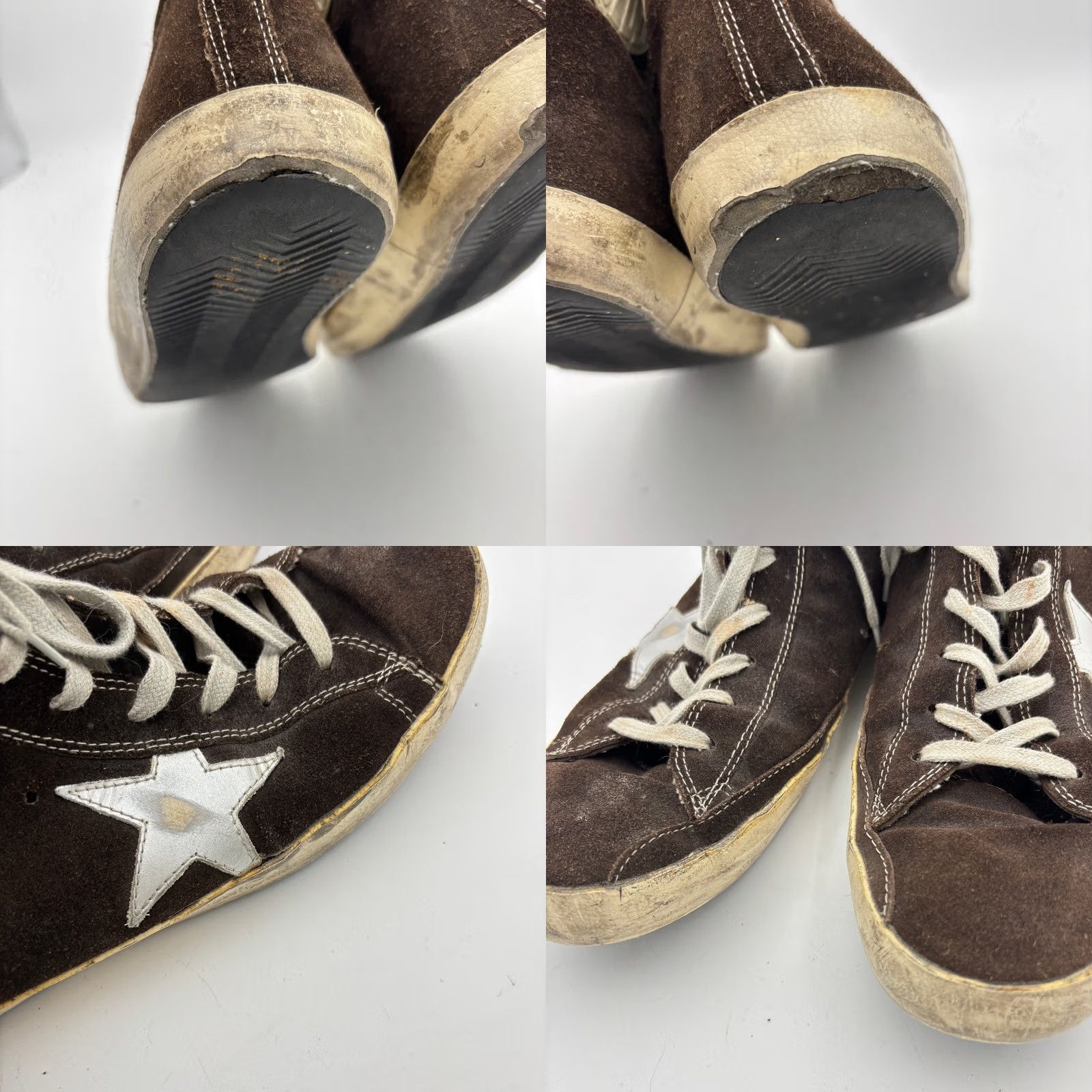Golden Goose Golden Goose Francy Hi Top Skate Suede Sneakers Shoes Men 44 US 11 Brown Mens 11 US 44 Vintage? Size US L / EU 52-54 / 3 - 9 Thumbnail