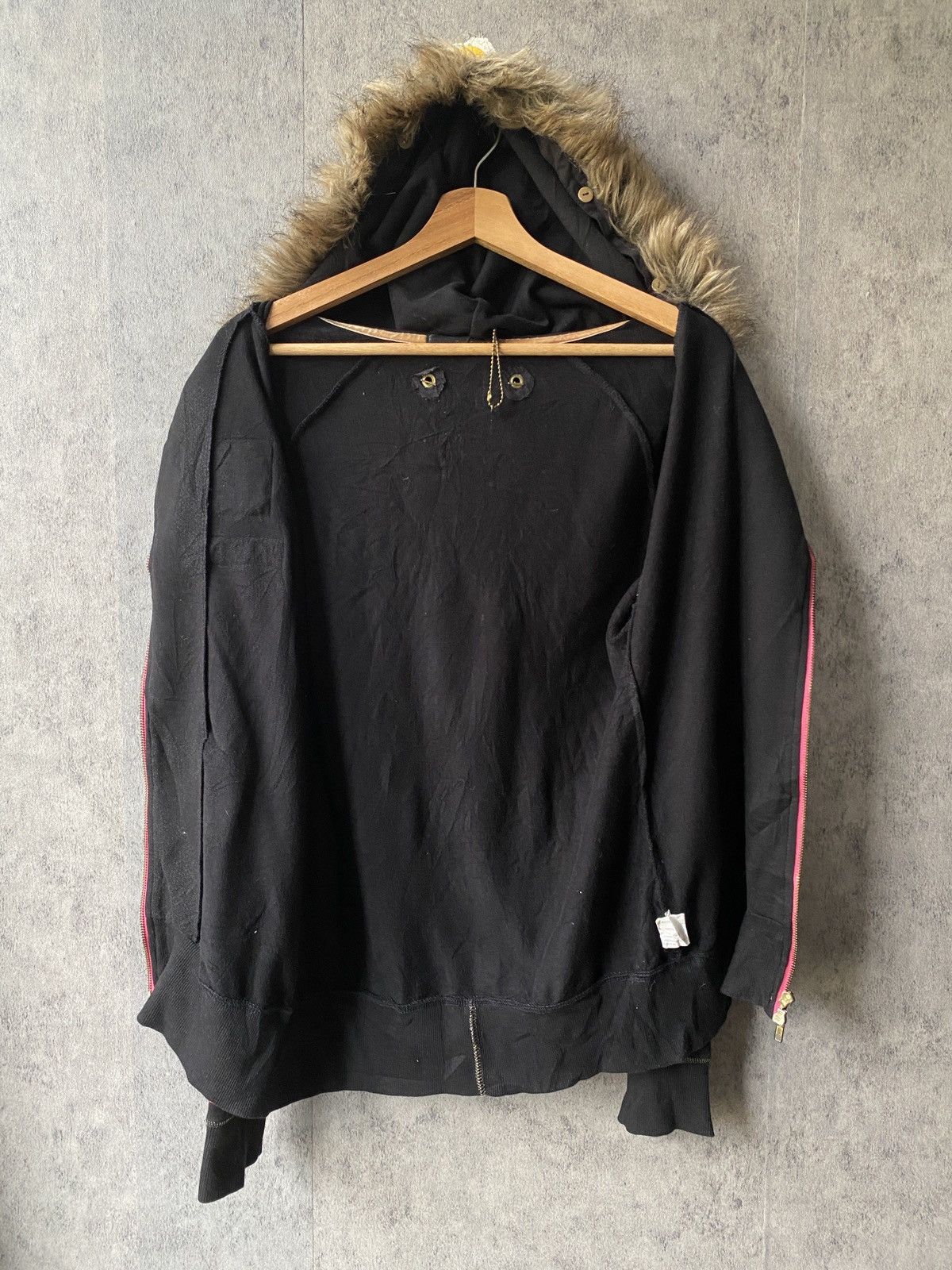 Japanese Brand Dal Fellow Fur Design Hoodie Size US M / EU 48-50 / 2 - 13 Thumbnail