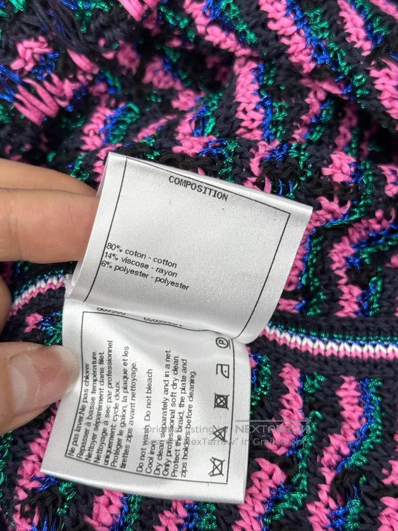 Chanel Chanel Colourful braided skirt Size 26" / US 2 / IT 38 - 5 Thumbnail