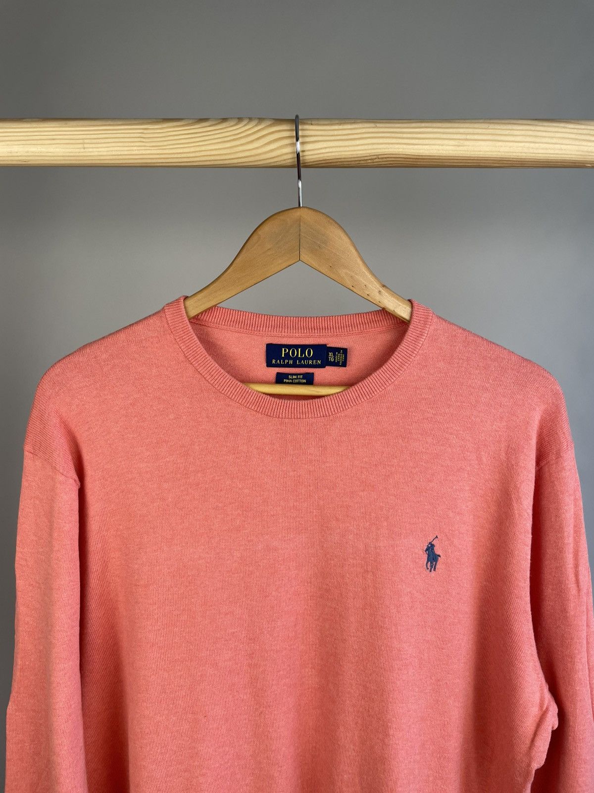 Polo Ralph Lauren × Ralph Lauren × Vintage Polo Ralph Lauren vintage cotton crewneck sweater Size US XL / EU 56 / 4 - 2 Thumbnail