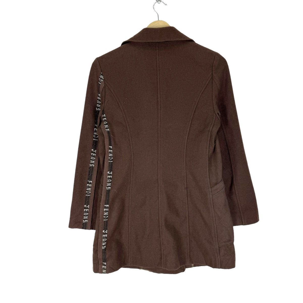 Fendi ☀️FENDI JEANS STRAP WOOL JACKET Size M / US 6-8 / IT 42-44 - 9 Thumbnail