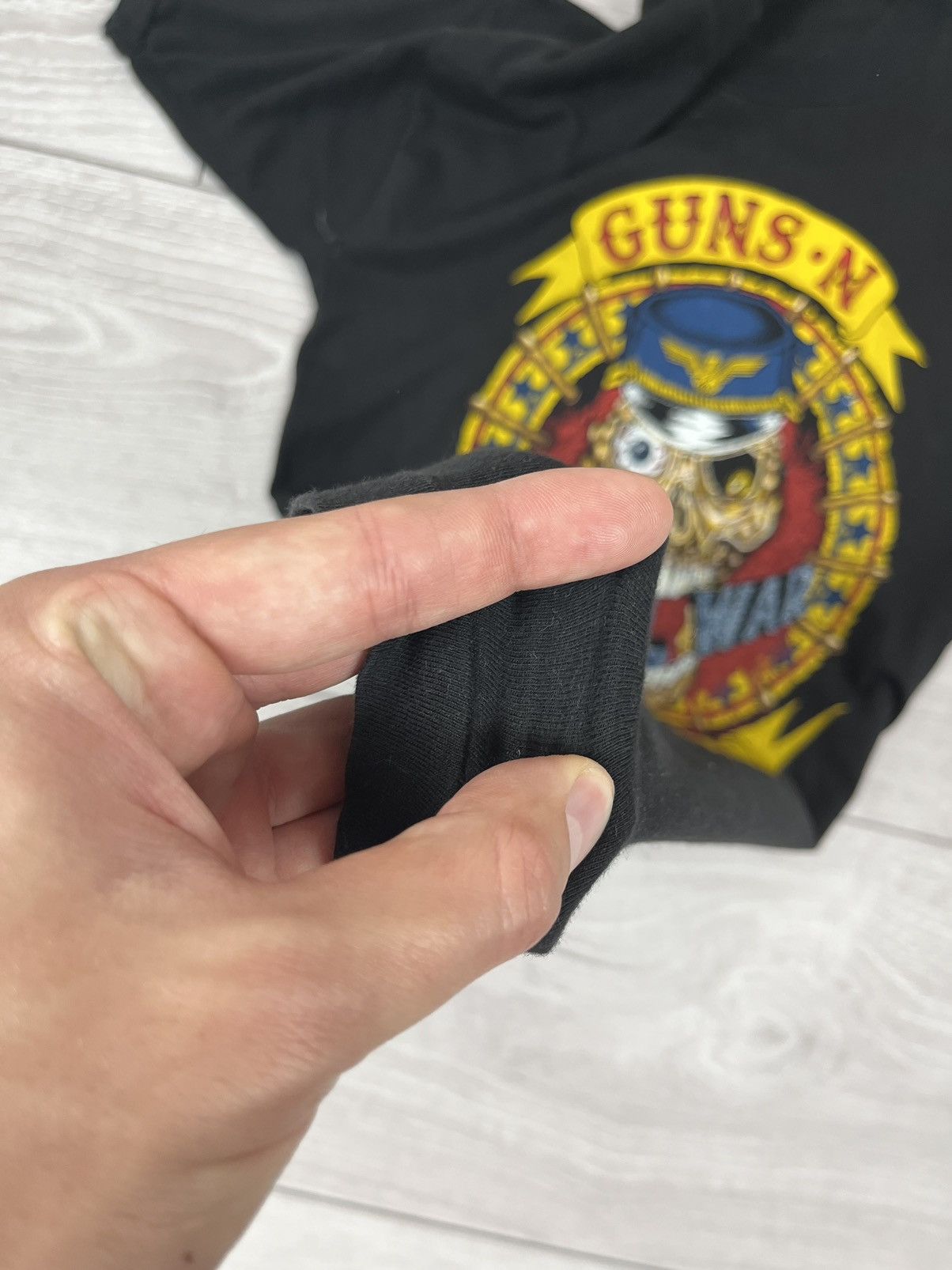 Band Tees Guns N Roses Civil War Vintage 80s Single Stitch T Shirt Size US M / EU 48-50 / 2 - 9 Thumbnail