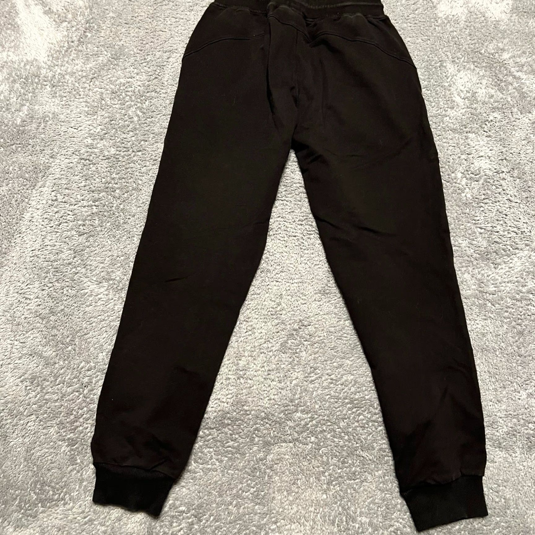 Vintage Three Nails Joggers Pants Women Small Black Pull On Drawstring Pockets Pants Size 28" / US 6 / IT 42 - 2 Thumbnail