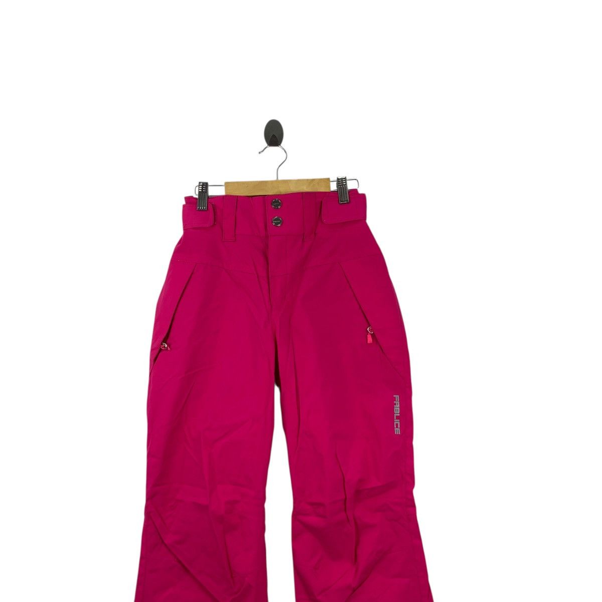Vintage Vintage FABLICE Wind Resistant Ski Pink Pant Wear Trouser Size 22" - 2 Thumbnail