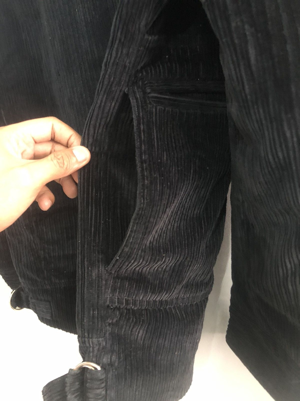 APC Corduroy Jacket Pocket Riri Zip