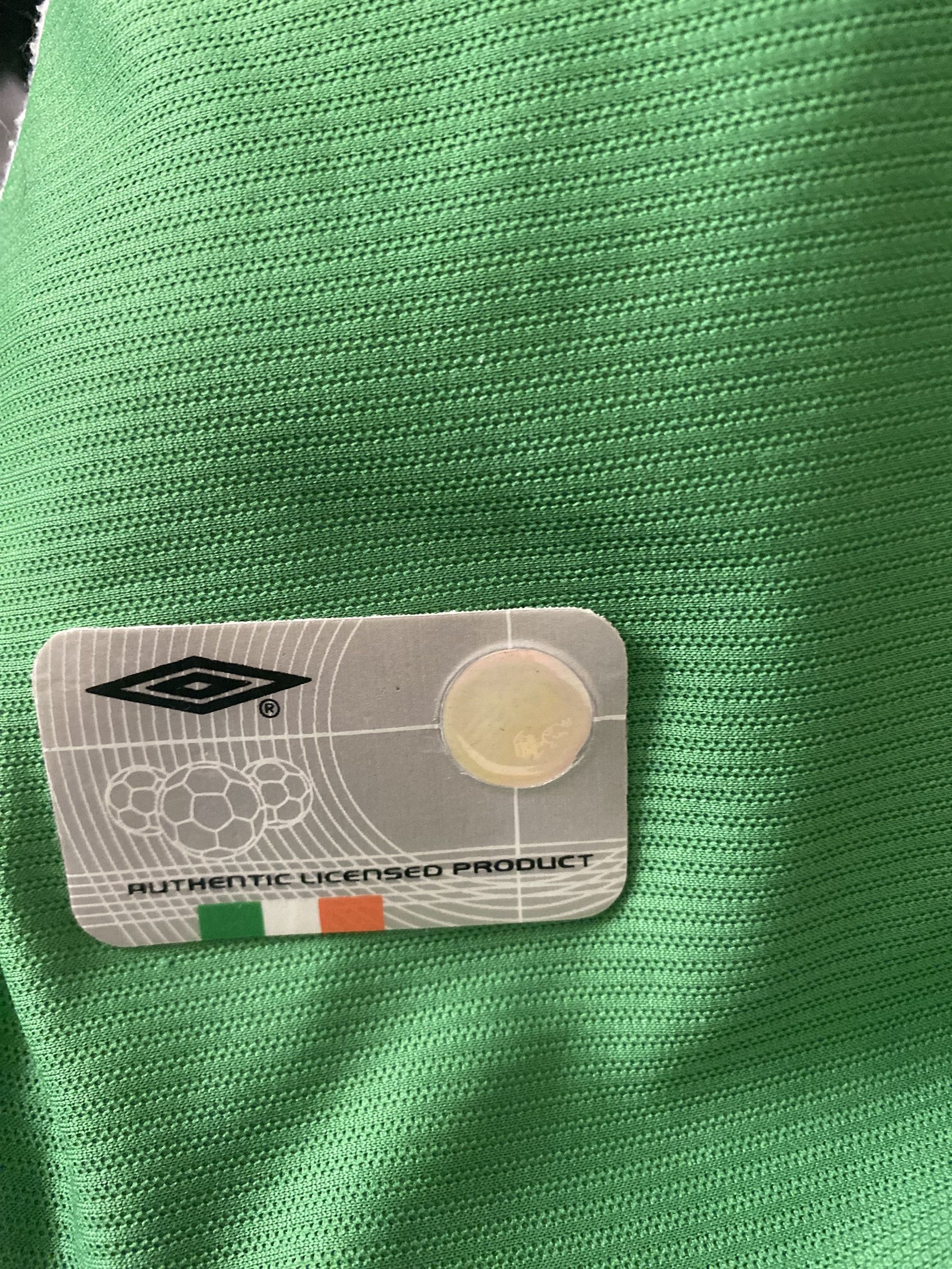 Umbro Vintage Jersey IRELAND 2002 - Umbro - XL - UNIQUE Size US XL / EU 56 / 4 - 7 Thumbnail