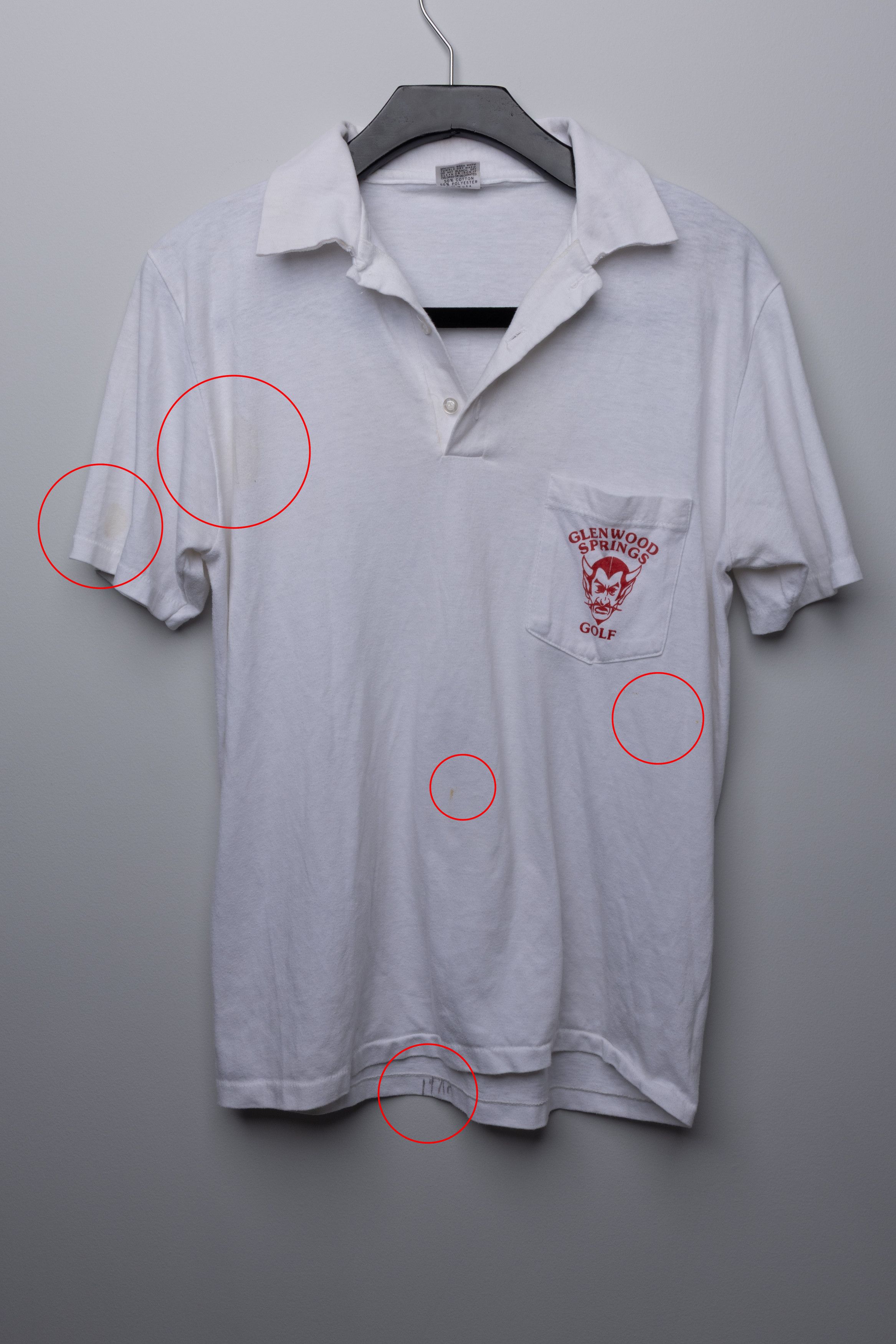 Other Glenwood Spring Golf White Polo Size US M / EU 48-50 / 2 - 2 Thumbnail