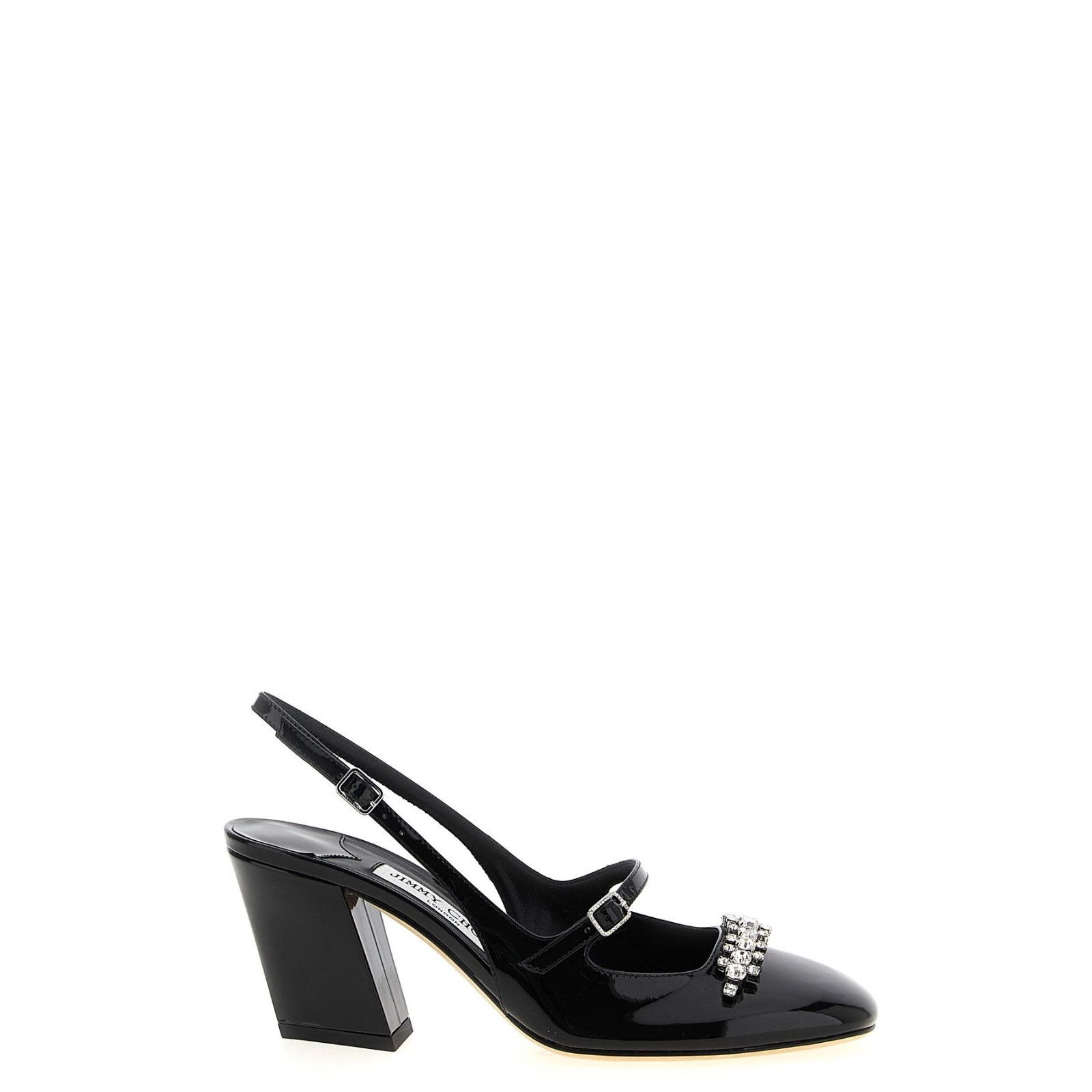 JIMMY CHOO Belinda 70 Black Leather Pumps New (Women's size: