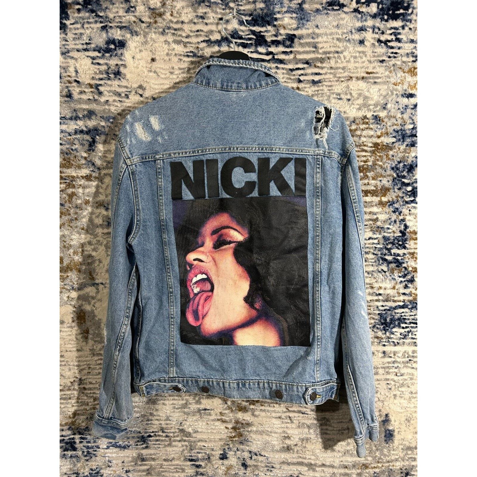 Nicki minaj jeans jacke h&m hot sale