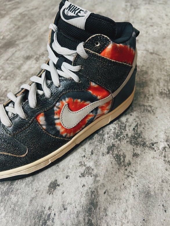 Huf × Nike 2004 Nike SB Dunk High HUF Tie Dye Size US 11 / EU 44 - 4 Thumbnail