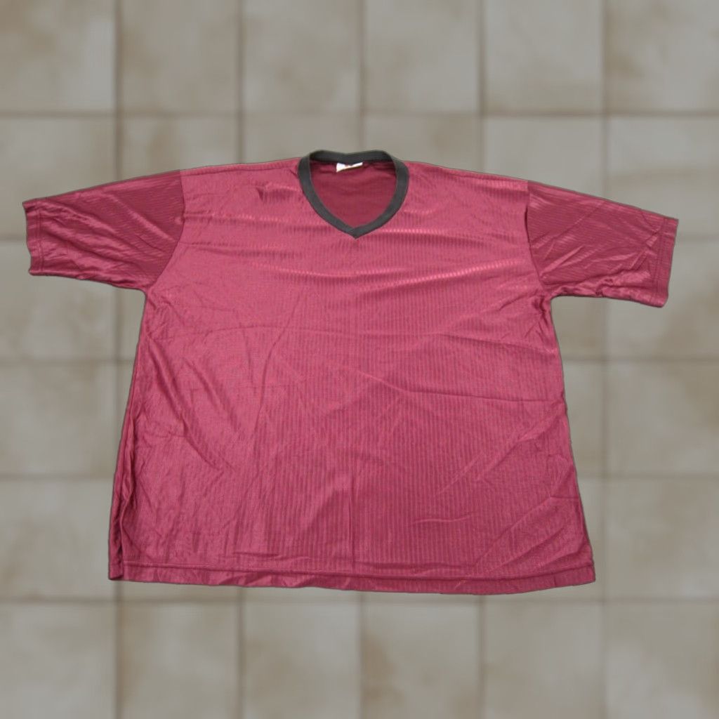 Vintage Vintage Dodger Shirt Adult 2XL Red V-Neck Mens 90s Jersey Nylon Long Sleeve T-Shirt Made in USA Size US XXL / EU 58 / 5 - 1 Thumbnail