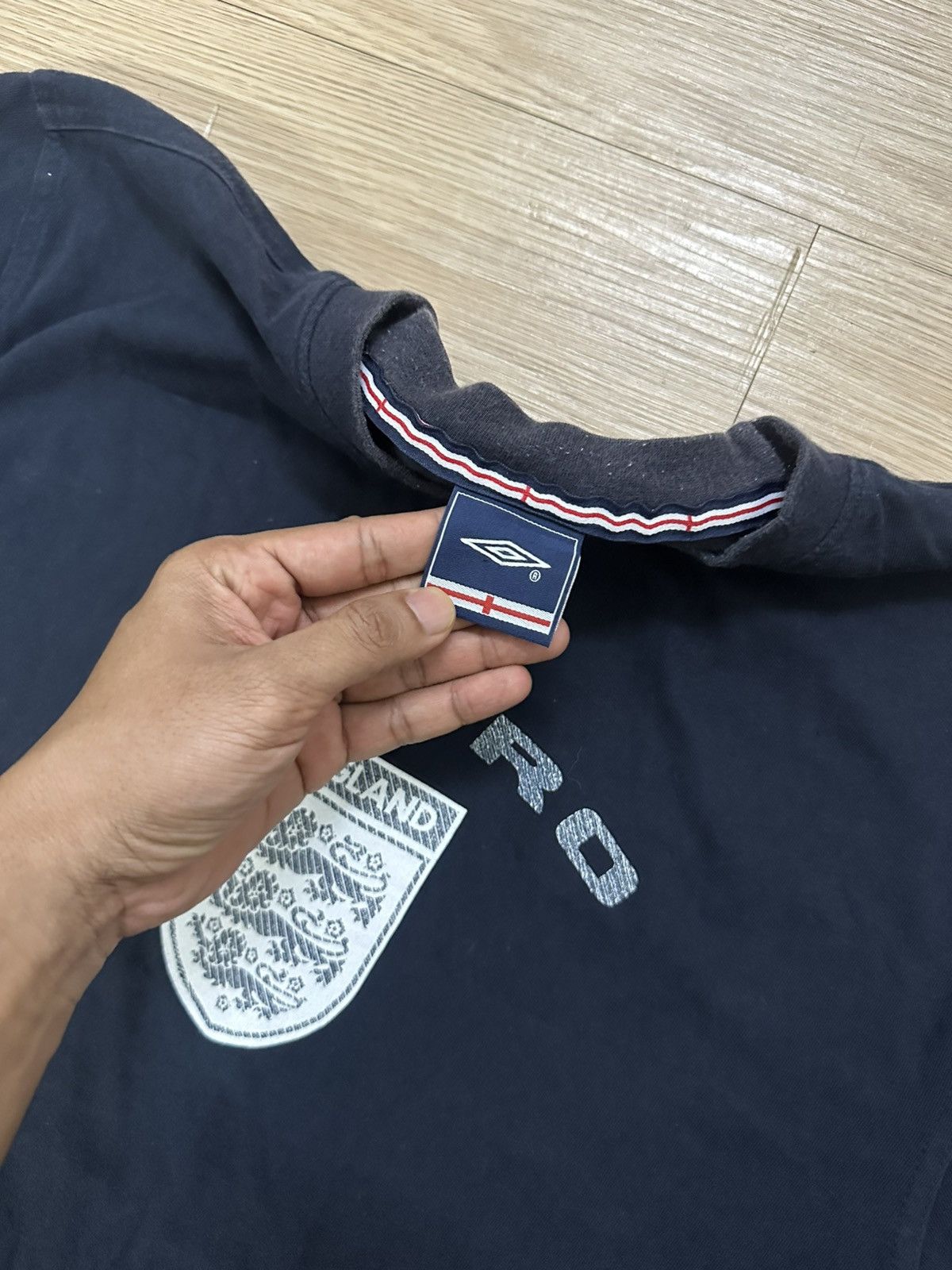 Umbro × Vintage Vintage Umbro England National Football Team Tee Size US S / EU 44-46 / 1 - 5 Thumbnail