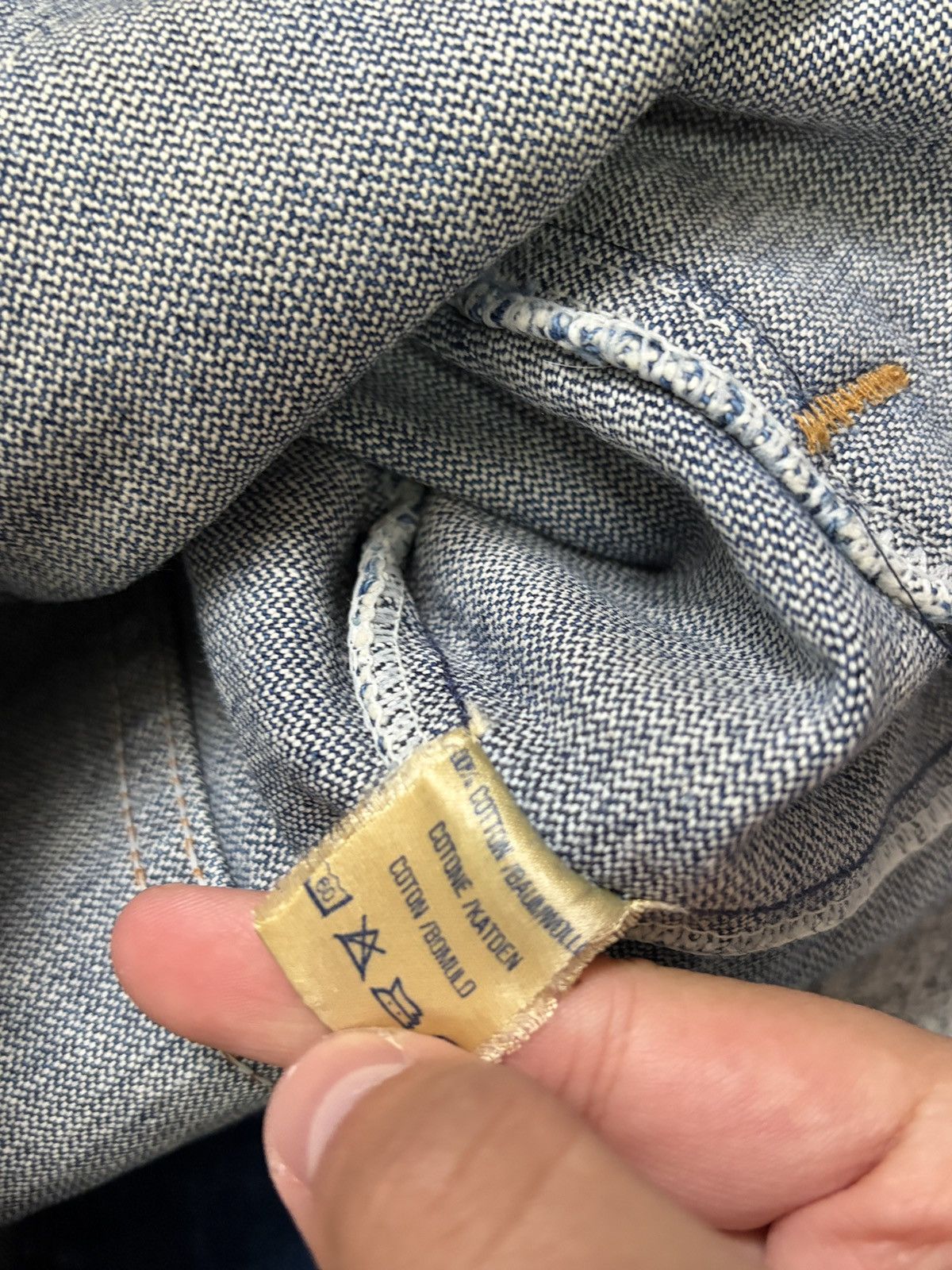Wrangler Vintage 70s Wrangler Blue Bell Denim Trucker Jacket Malta 40 Size US L / EU 52-54 / 3 - 6 Thumbnail