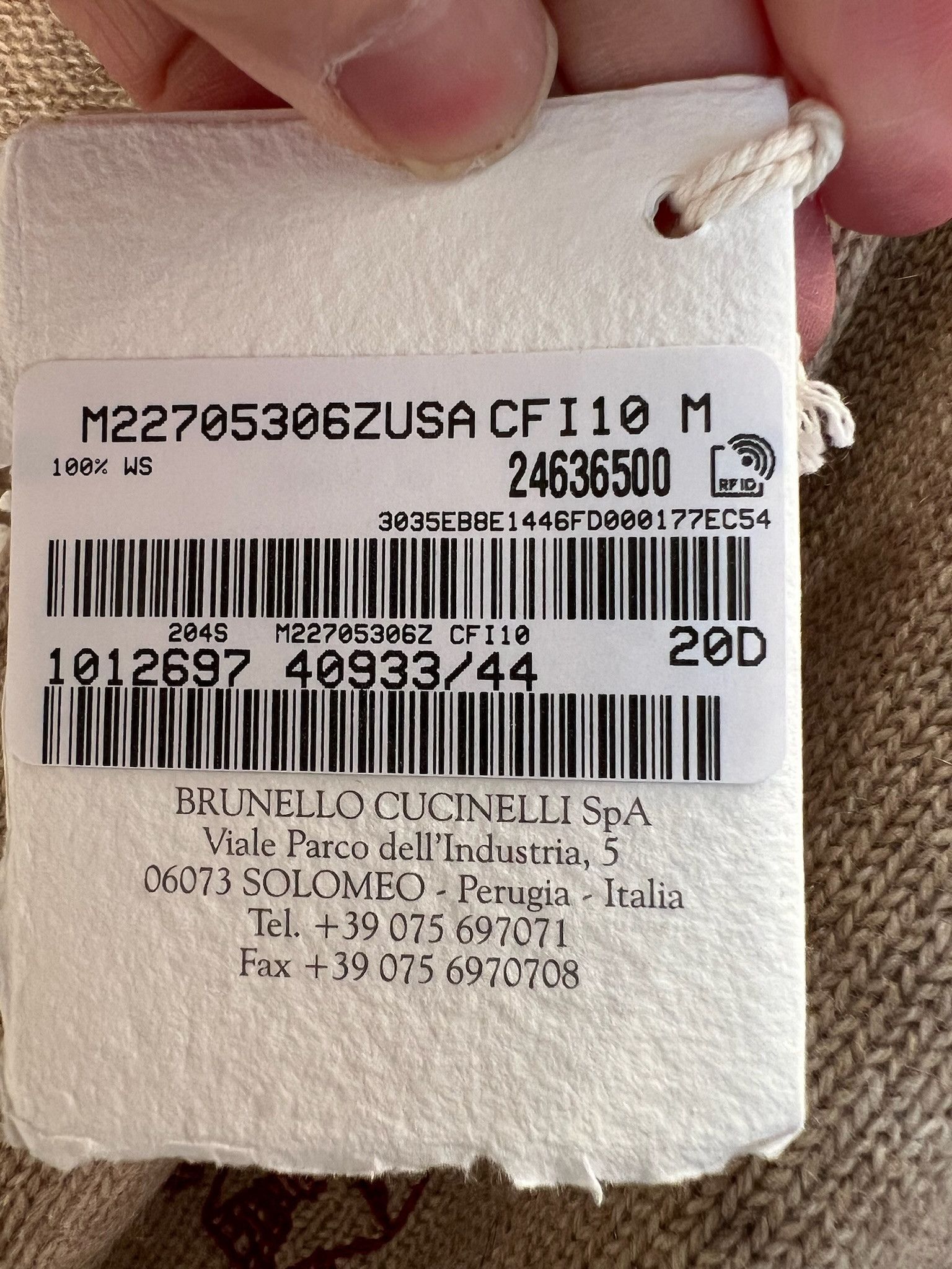 Brunello Cucinelli o1w1db10125 Cashmere Cardigan in Beige Size US M / EU 48-50 / 2 - 6 Thumbnail