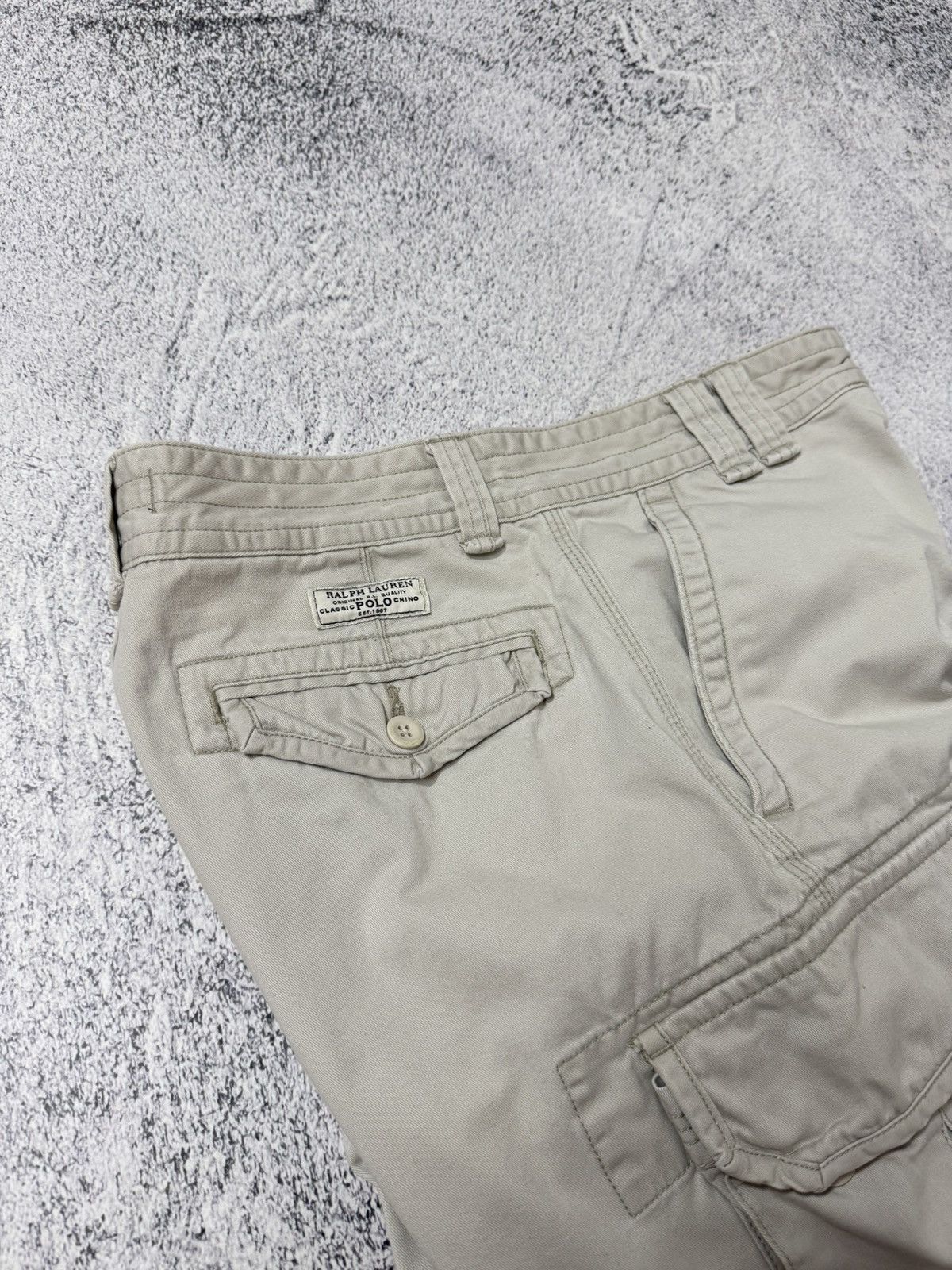 Polo Ralph Lauren Polo Ralph Lauren Multipocket Military Cargo Shorts Size US 30 / EU 46 - 7 Thumbnail