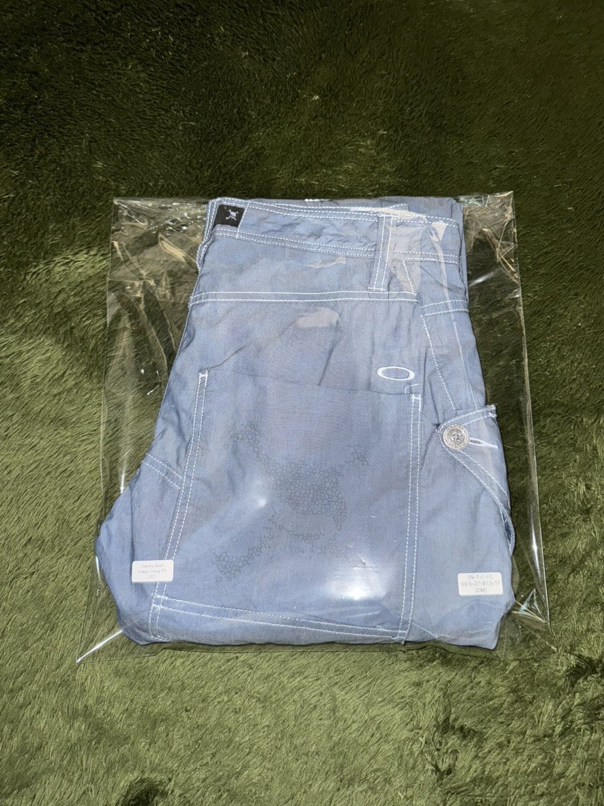 Oakley [32] Oakley Japan Skull Hand-Dyed Cropped Pants Indigo Size US 32 / EU 48 - 12 Thumbnail