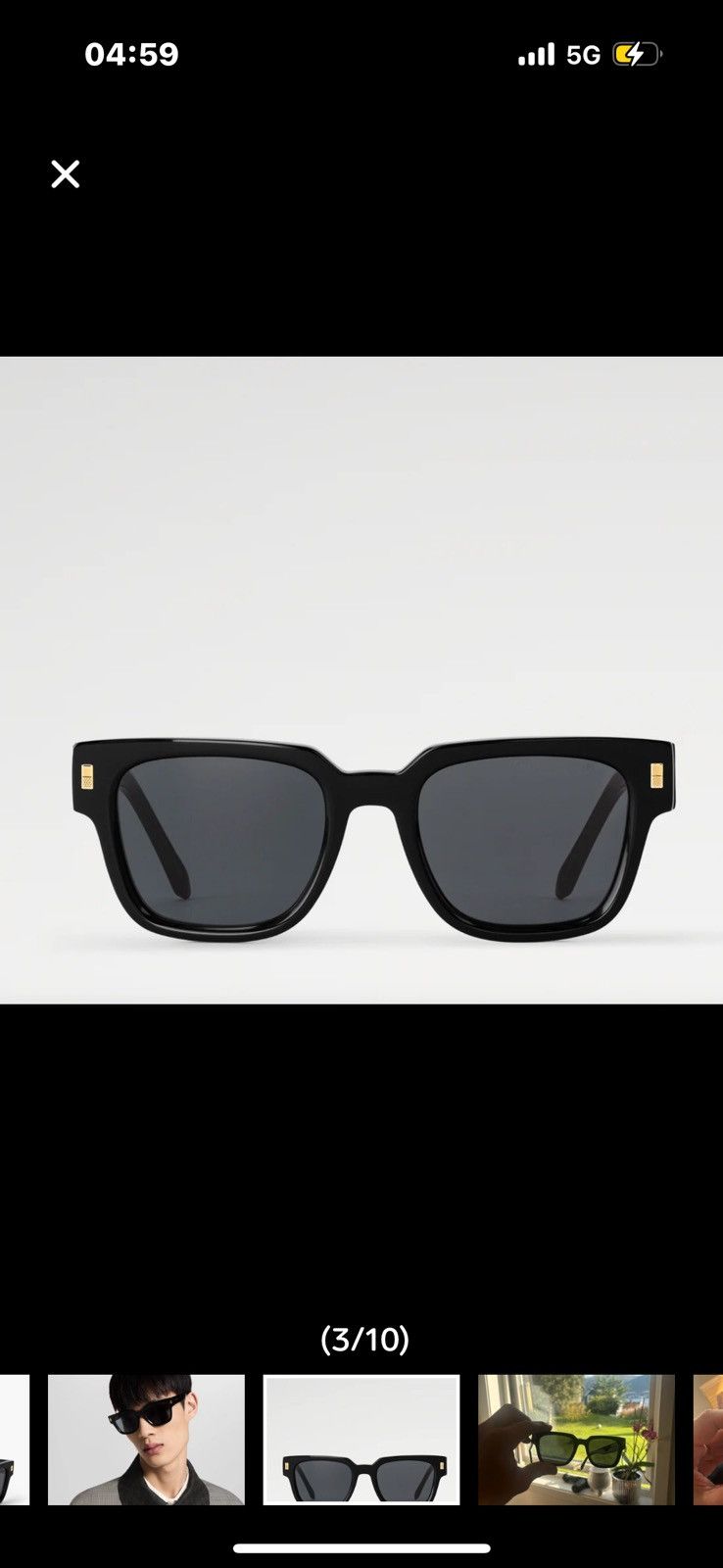 Louis Vuitton LOUIS VUITTON ESCAPE SUNGLASSES Size ONE SIZE - 3 Thumbnail