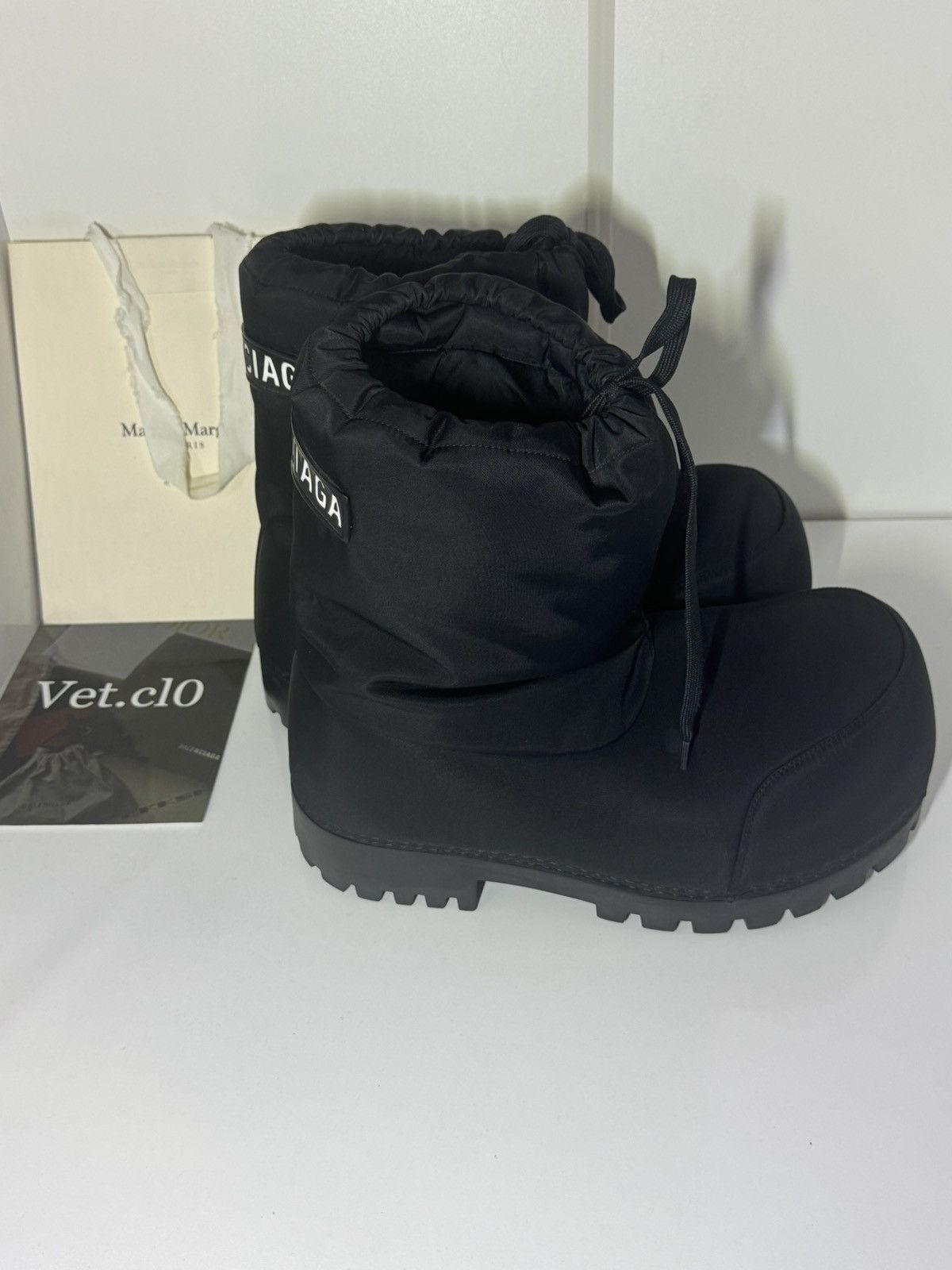 Balenciaga ⛔️Balenciaga Alaska boots black nylon 41/42 Size US 8.5 / EU 41-42 - 4 Thumbnail