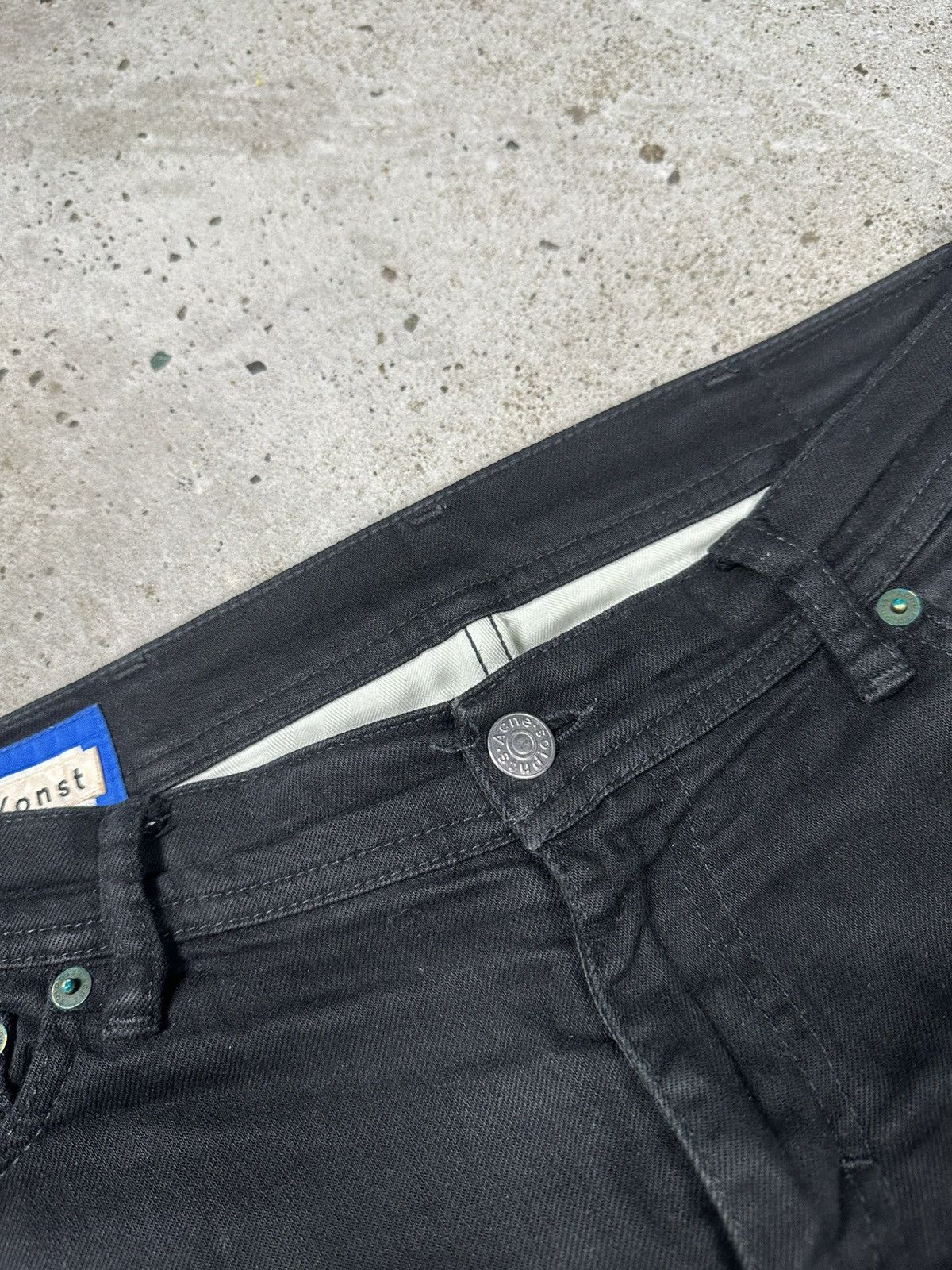 Acne Studios Acne Studios Bla Konst North Stay Black Denim Pants Jeans Size US 30 / EU 46 - 8 Thumbnail