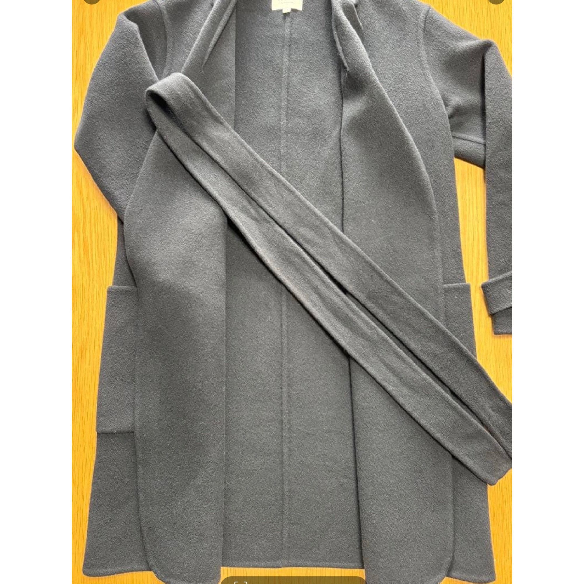 Sezane Sezane black full wool Rick coat SZ34 bust40 Size XS / US 0-2 / IT 36-38 - 2 Thumbnail