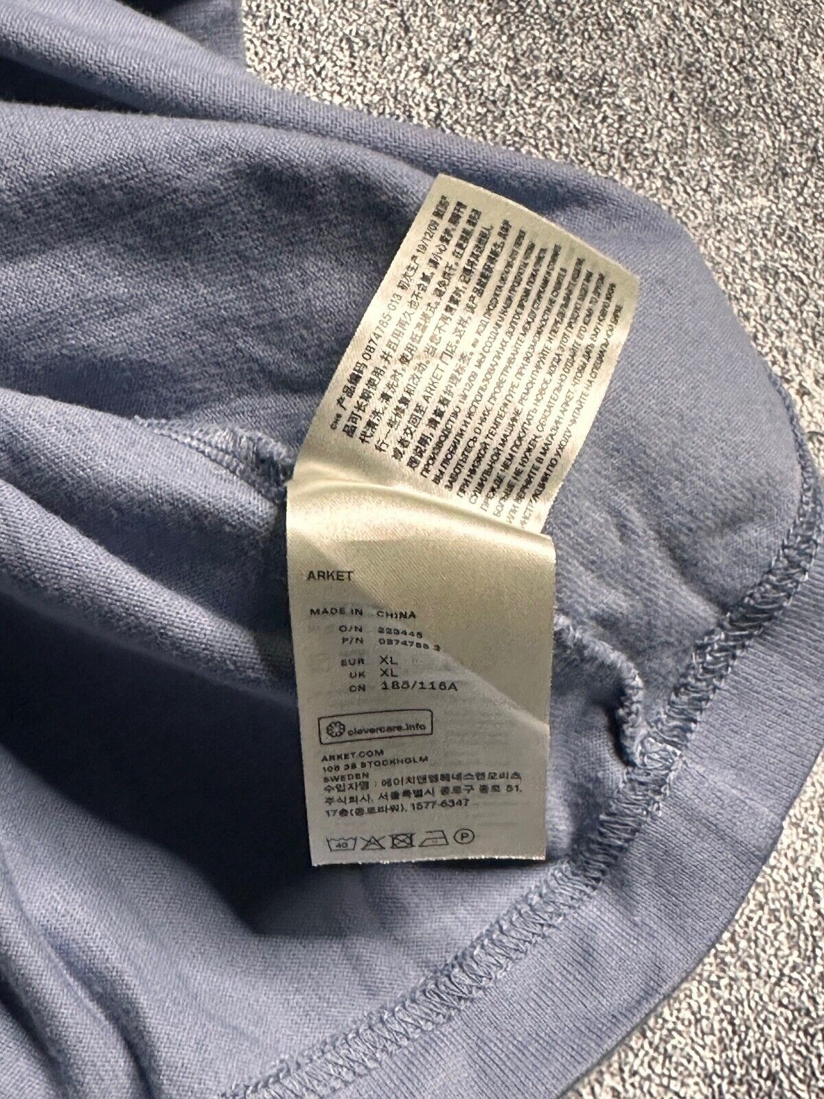 Arket Arket men's t-shirt Size US XL / EU 56 / 4 - 5 Thumbnail