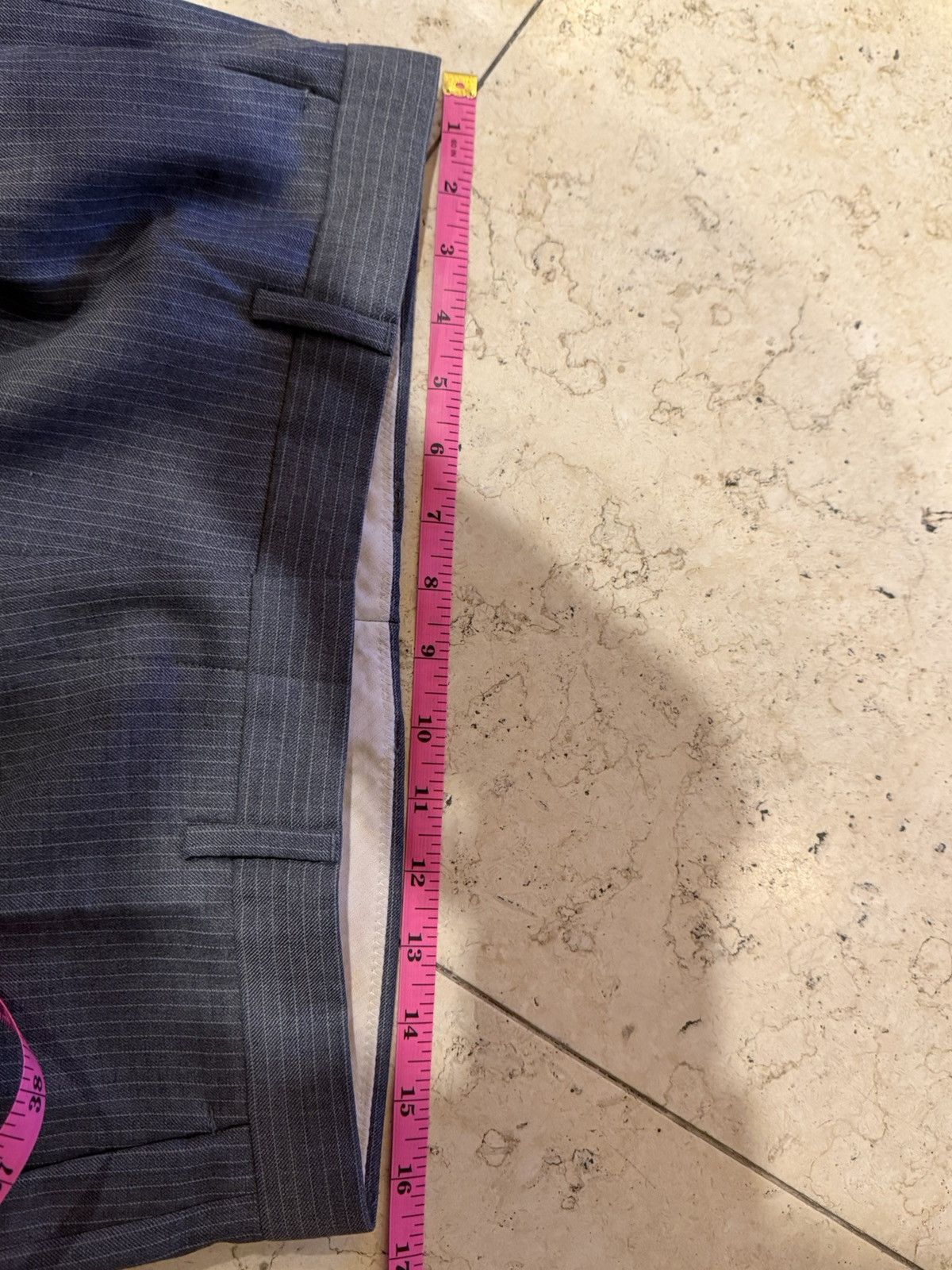 J.Crew Grey Pinstripe J Crew Ludlow Suit 38R Size 38R - 6 Thumbnail