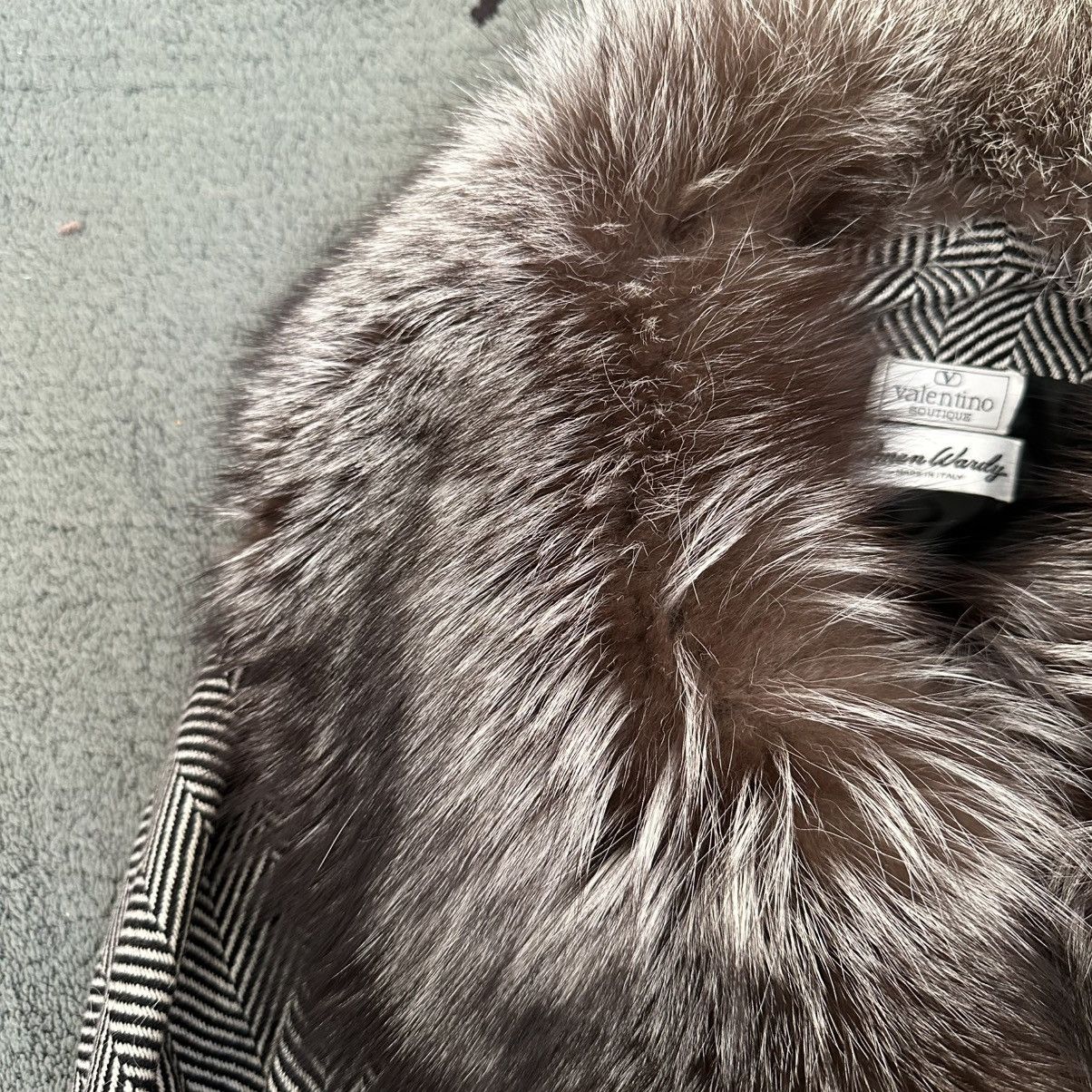 Valentino Archive Valentino Fall 1992 Fur Bomber Jacket Size S / US 4 / IT 40 - 4 Thumbnail