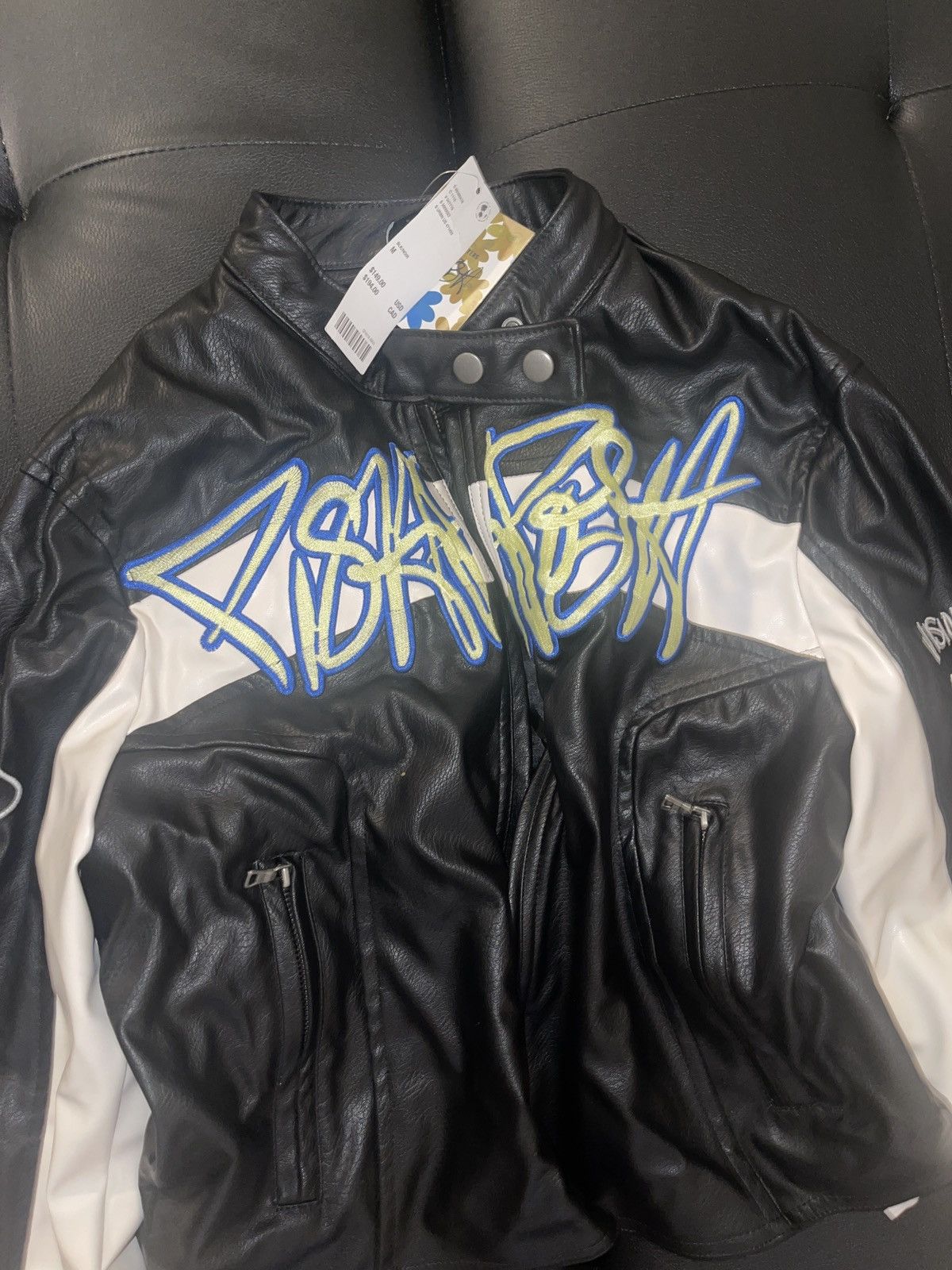 Urban Outfitters Women PISHPOSH FOR UO leather jacket Size M / US 6-8 / IT 42-44 - 3 Thumbnail