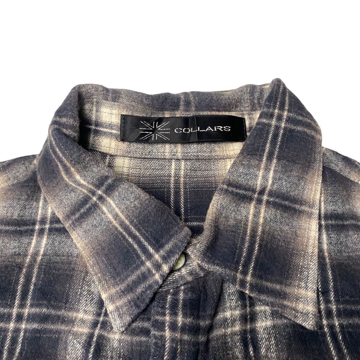 Hysteric Glamour × If Six Was Nine × Japanese Brand 2000's Collars x TFOA Skull Tattoo Plaid Flannel Size US S / EU 44-46 / 1 - 4 Thumbnail