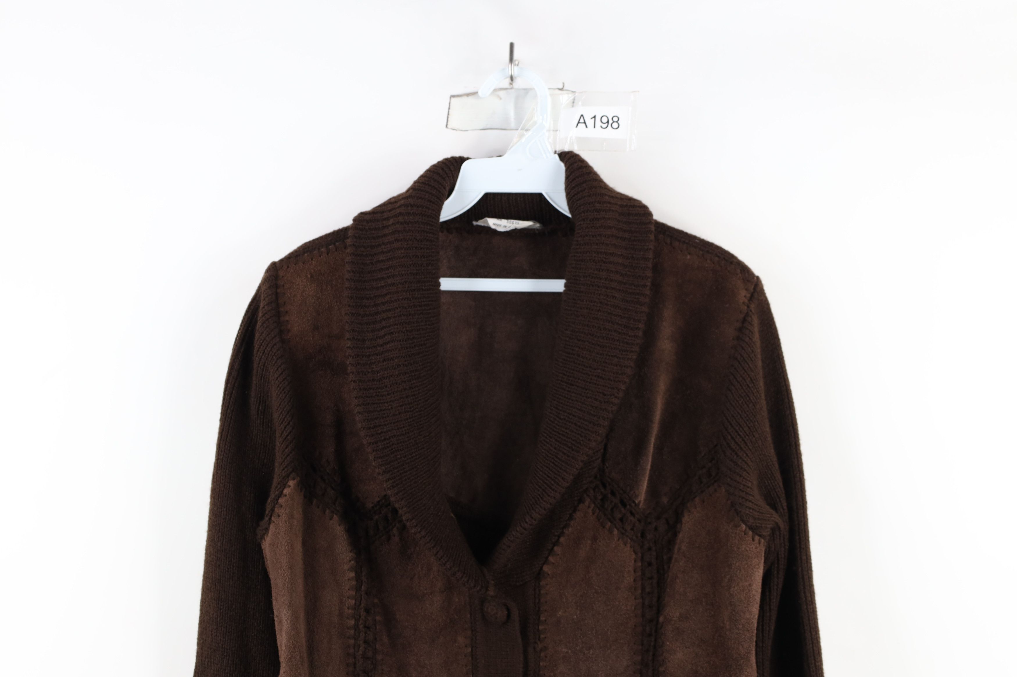 Vintage Vintage 70s Streetwear Crochet Knit Shawl Cardigan Jacket Size L / US 10 / IT 46 - 2 Thumbnail